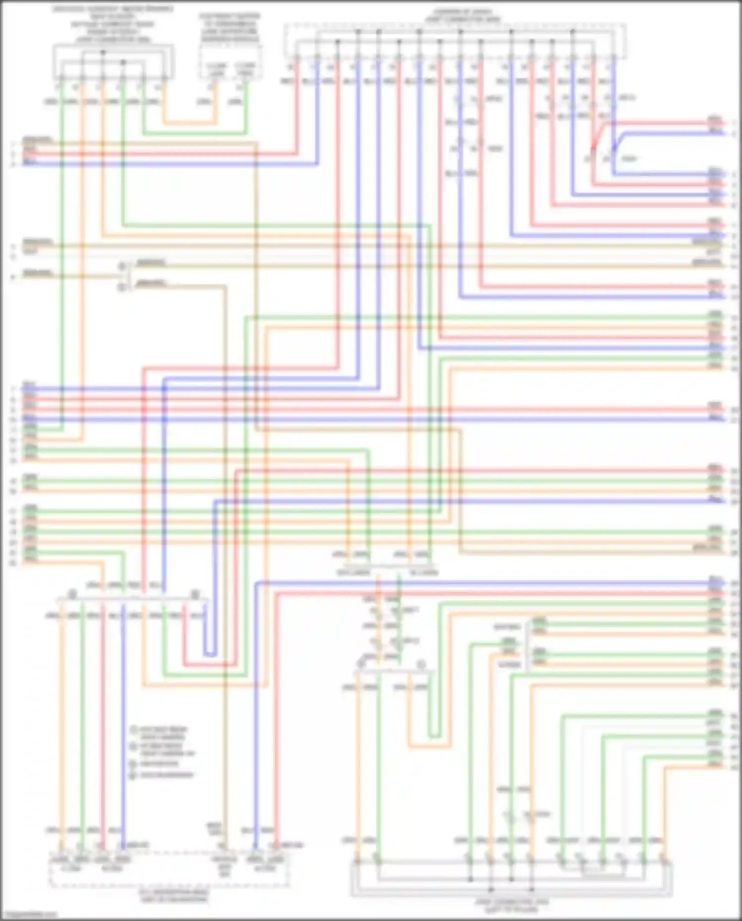 Wiring diagram b-can for Kia Carnival III (2014-2021) (2 of 26)
