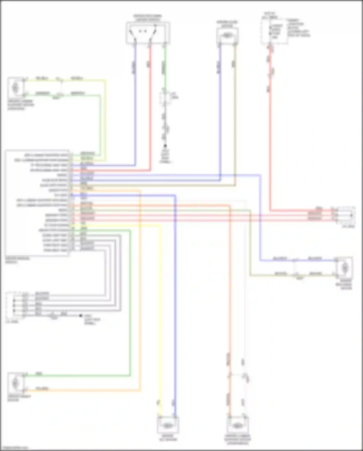 Wiring diagram blk for Kia Carnival III (2014-2021) (64 of 156)
