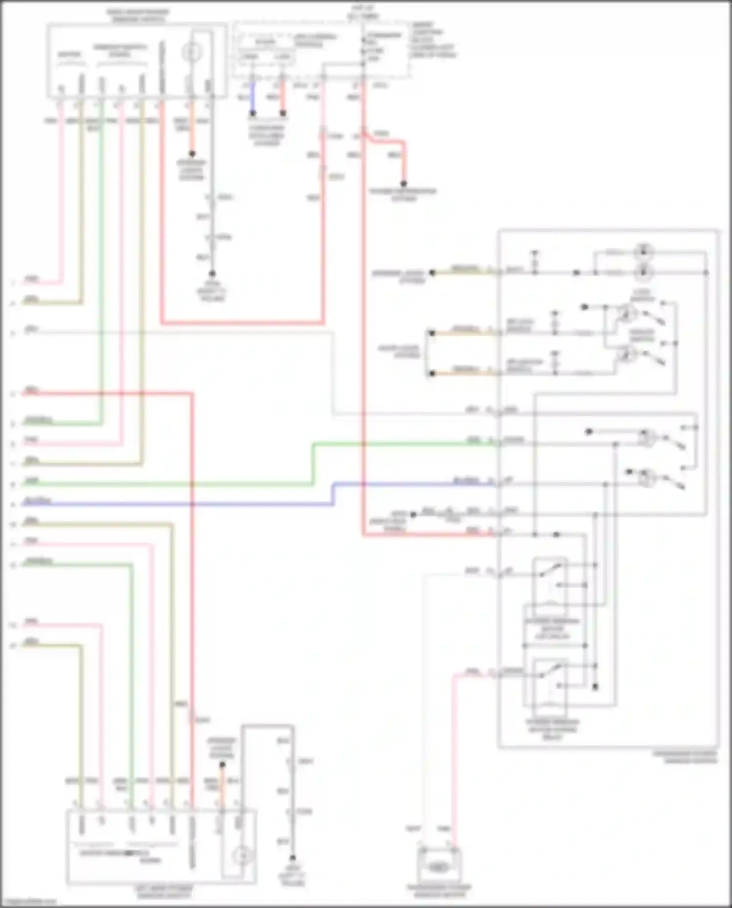 Wiring diagram i/p-c for Kia Carnival III (2014-2021) (14 of 40)