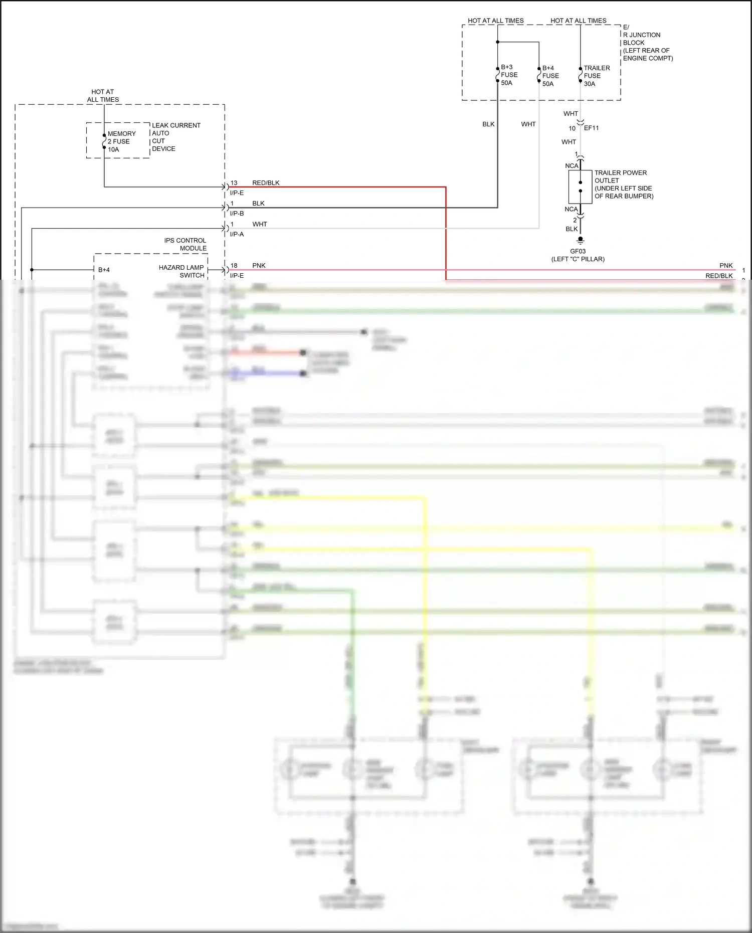 Kia Carnival III (2014-2021) i/p-e wiring diagram  (15 of 43)