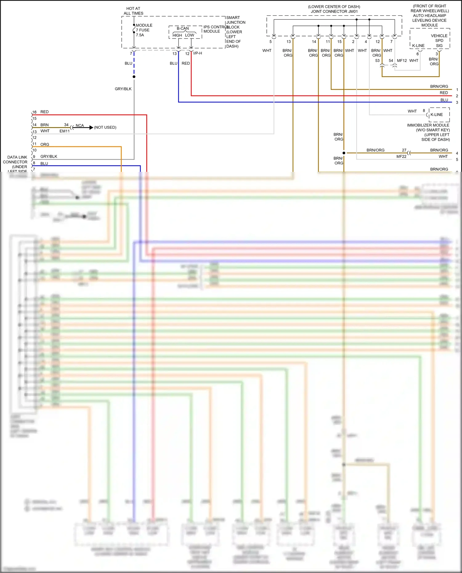 Wiring diagram org/ for Kia Carnival III (2014-2021) (11 of 119)