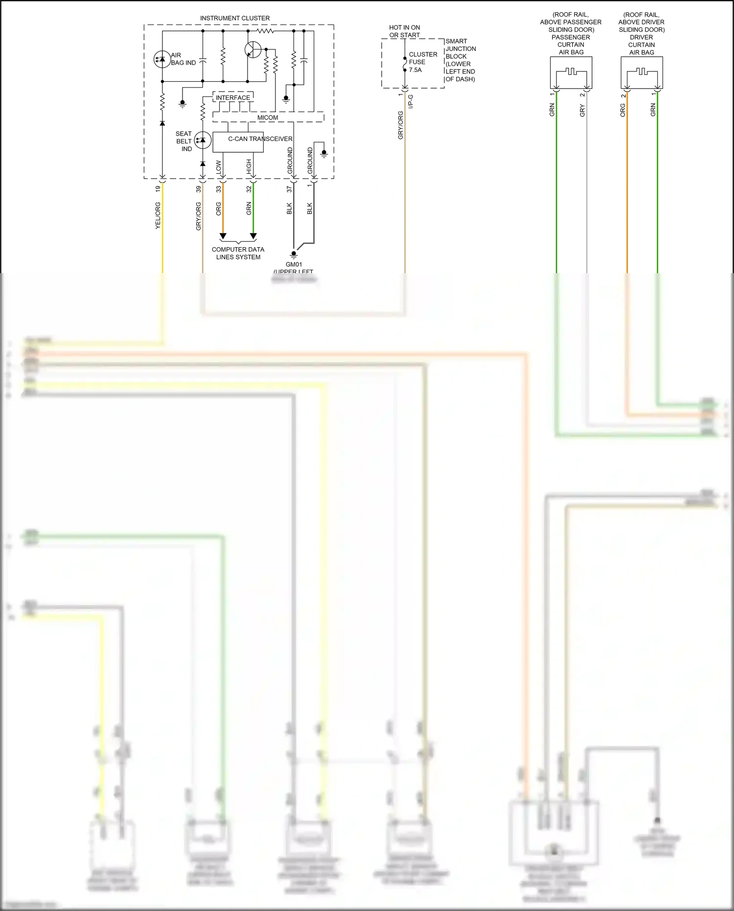 Wiring diagram org/ for Kia Carnival III (2014-2021) (17 of 119)