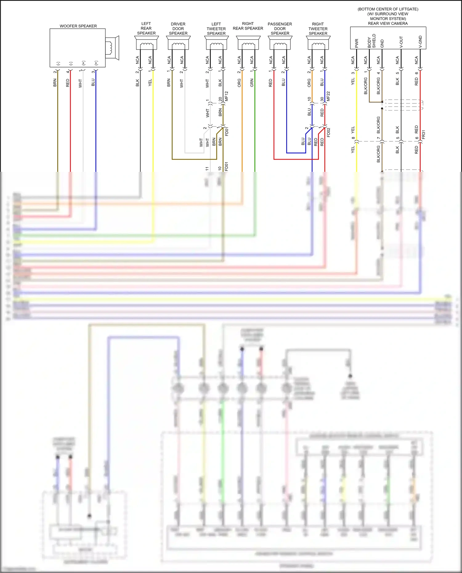Wiring diagram yel for Kia Carnival III (2014-2021) (76 of 102)