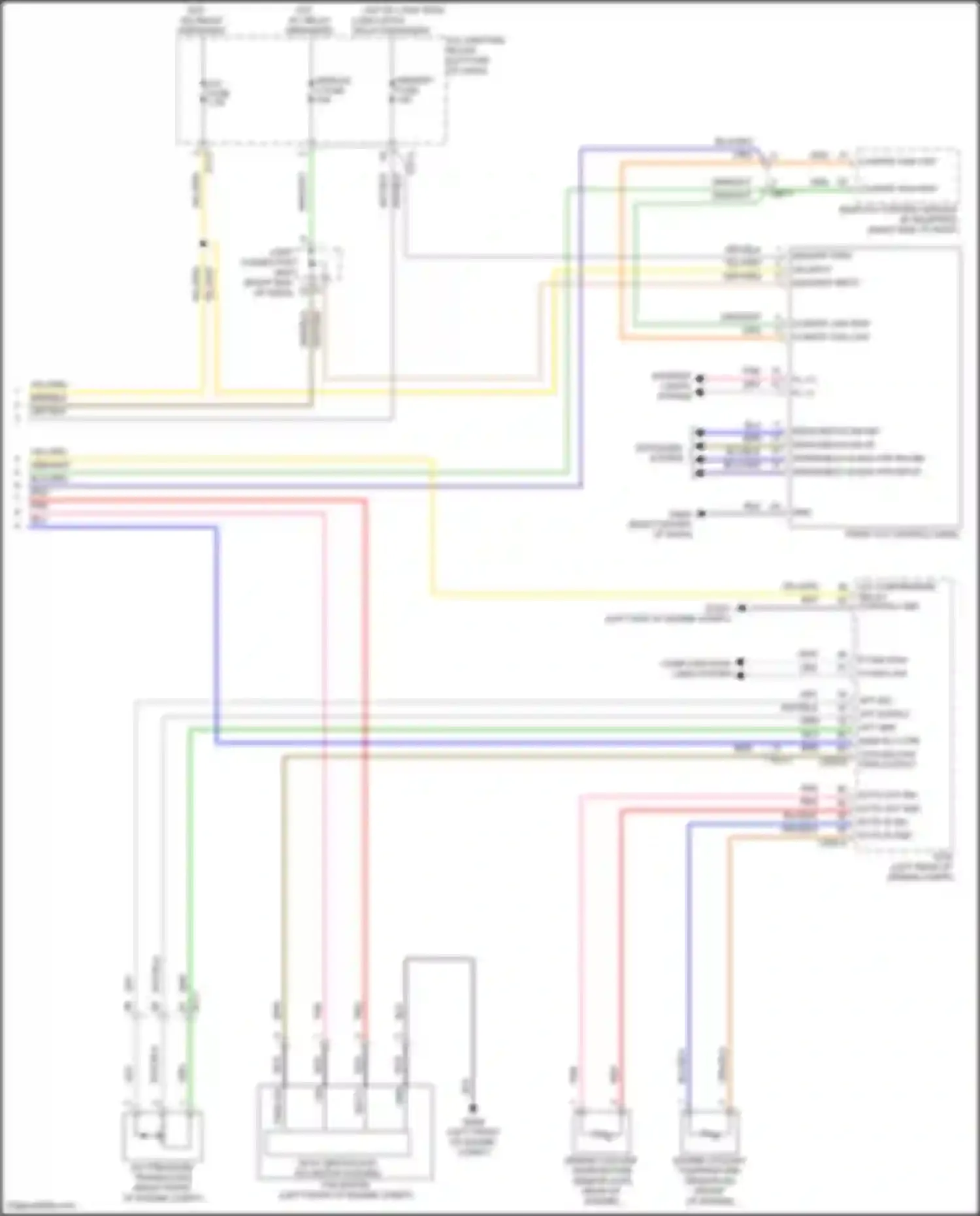 Carnival Kia IV facelift (2023-2024): Automatic a/c circuit (5 of 5)