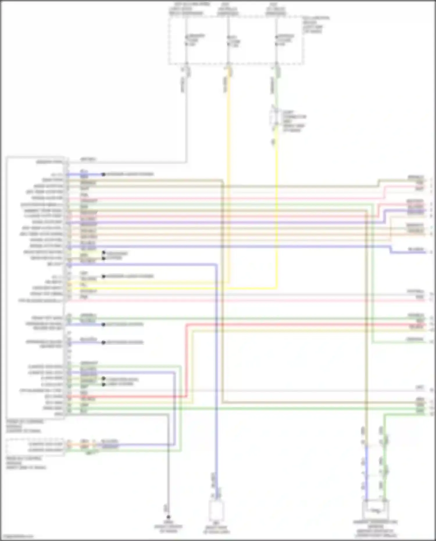 Carnival Kia IV facelift (2023-2024): Manual a/c circuit (1 of 4)