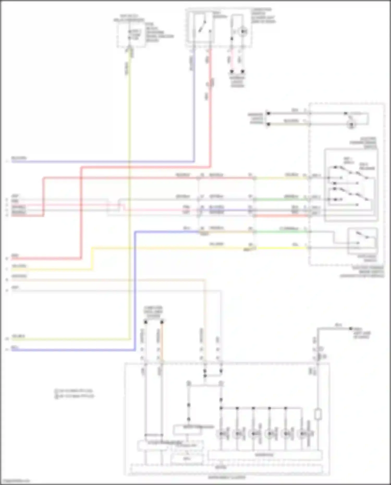 Carnival Kia IV facelift (2023-2024): Anti-lock brakes circuit (3 of 3)
