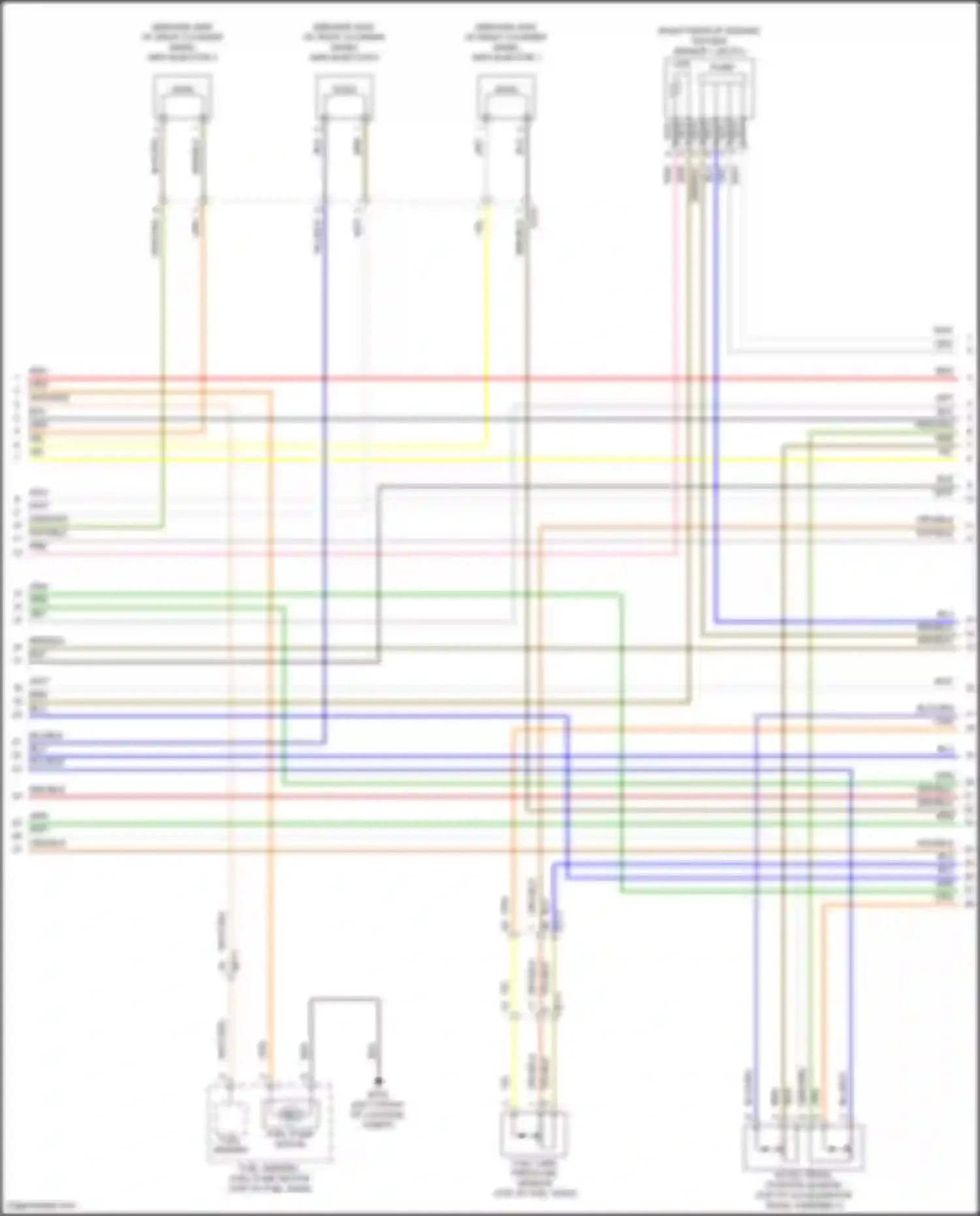Carnival Kia IV facelift (2023-2024): Wiring diagram engine performance 3.5l (7 of 8)