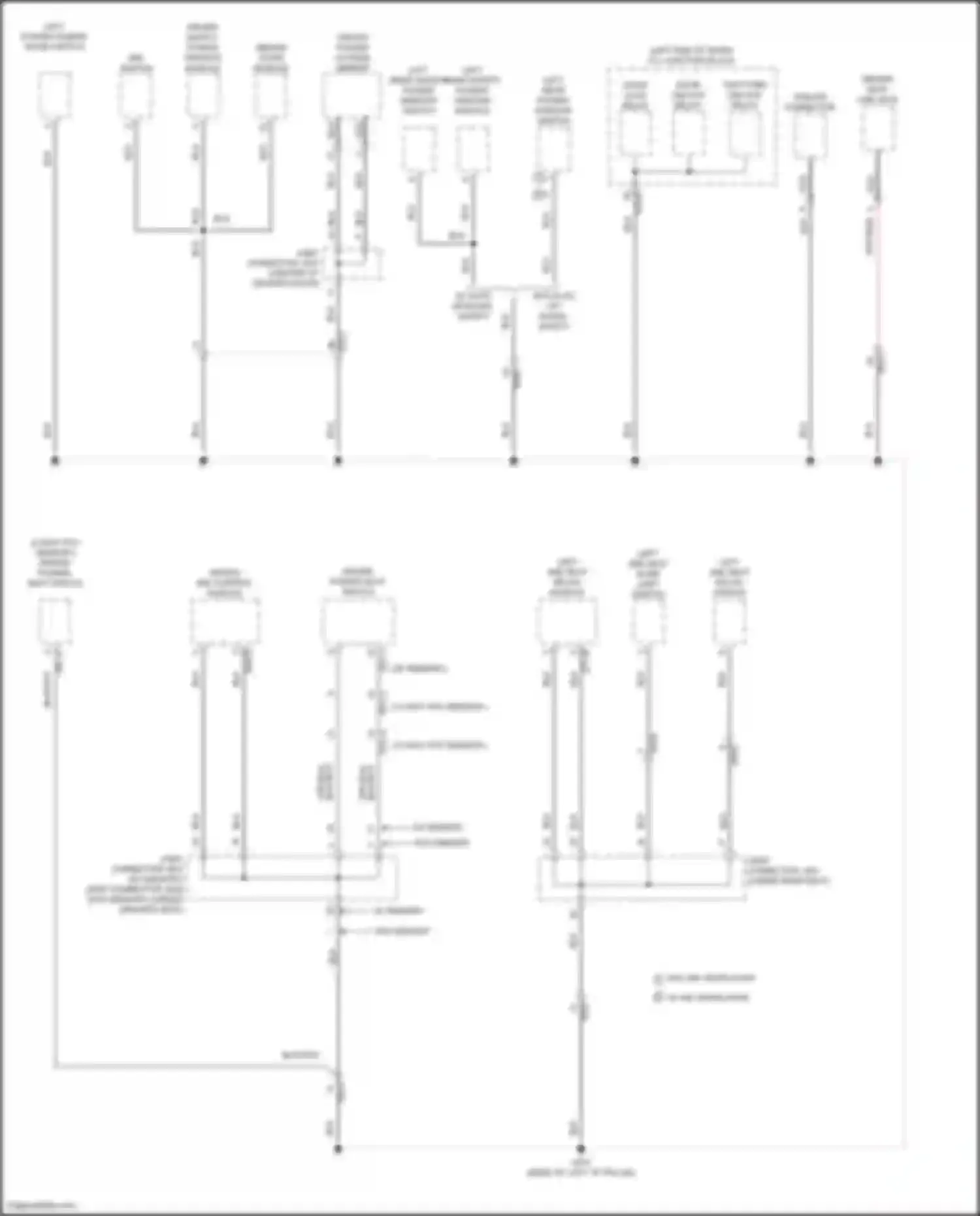 Carnival Kia IV facelift (2023-2024): Ground distribution circuit (5 of 10)