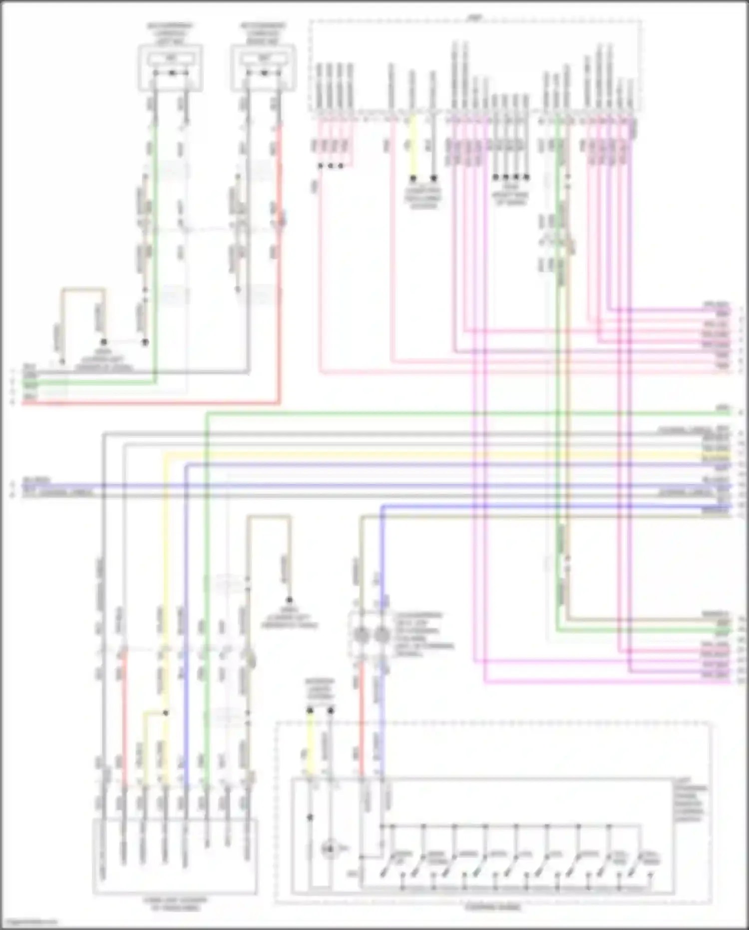 Carnival Kia IV facelift (2023-2024): Navigation circuit, w/ amplifier (2 of 5)