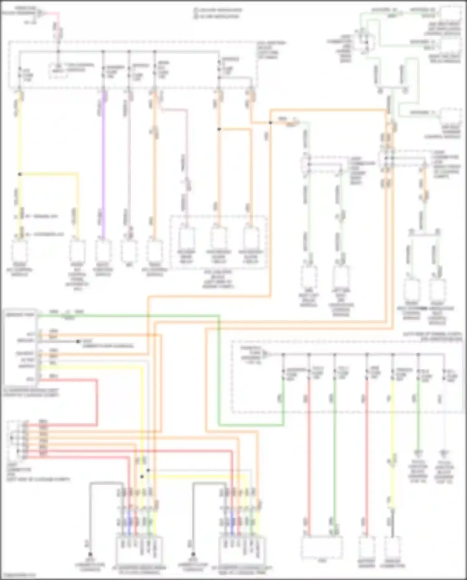 Carnival Kia IV facelift (2023-2024): Power distribution circuit (3 of 12)