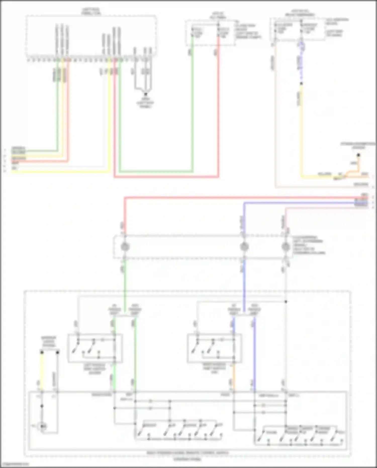 Carnival Kia IV facelift (2023-2024): Transmission circuit, w/o sbw (2 of 3)