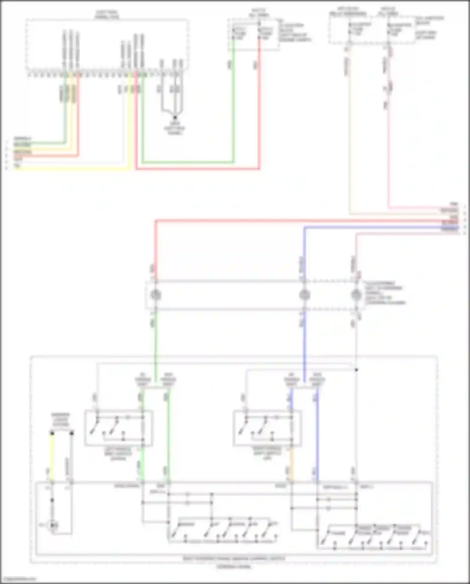 Carnival Kia IV facelift (2023-2024): Transmission circuit, w/ sbw (2 of 4)