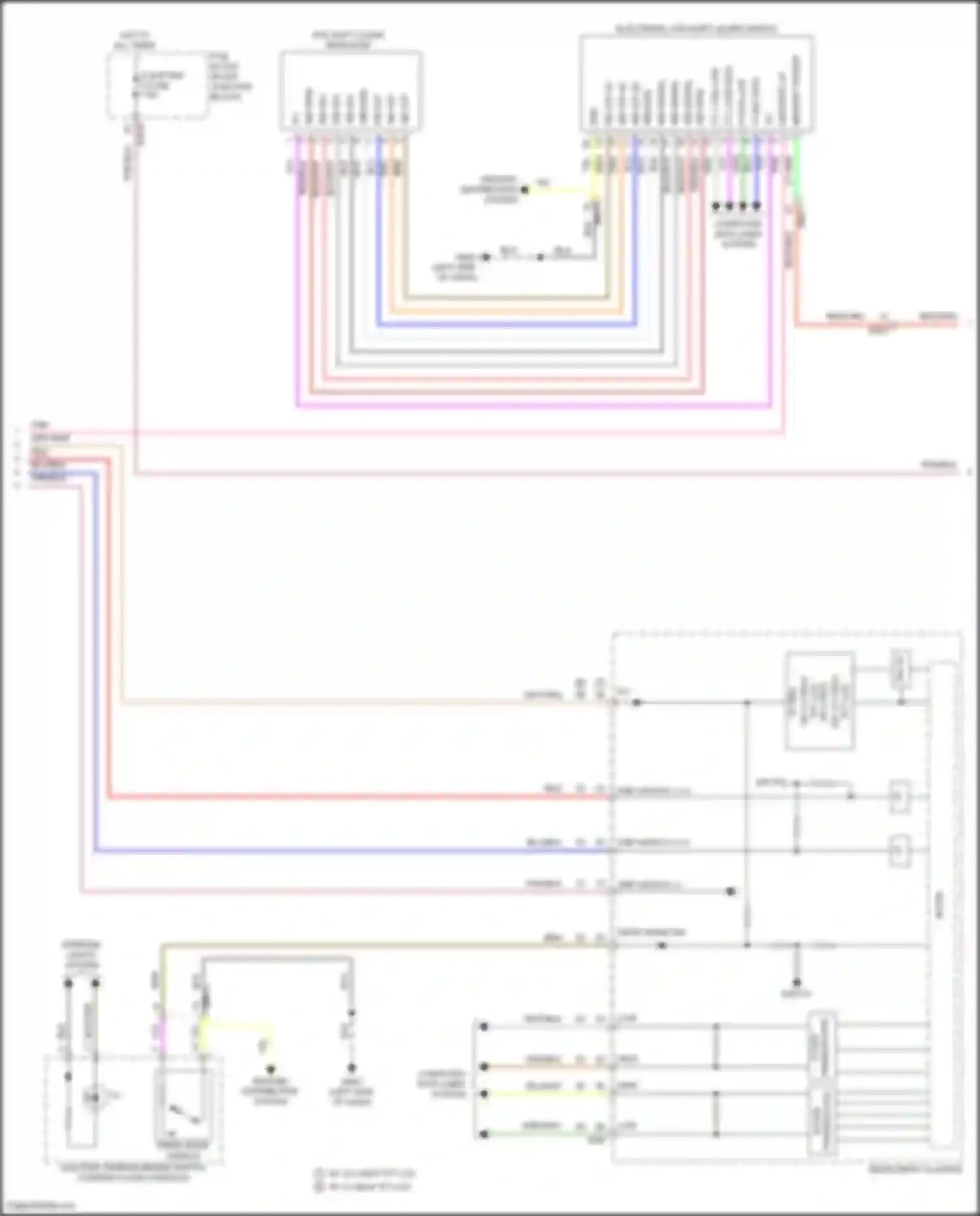 Carnival Kia IV facelift (2023-2024): Transmission circuit, w/ sbw (3 of 4)