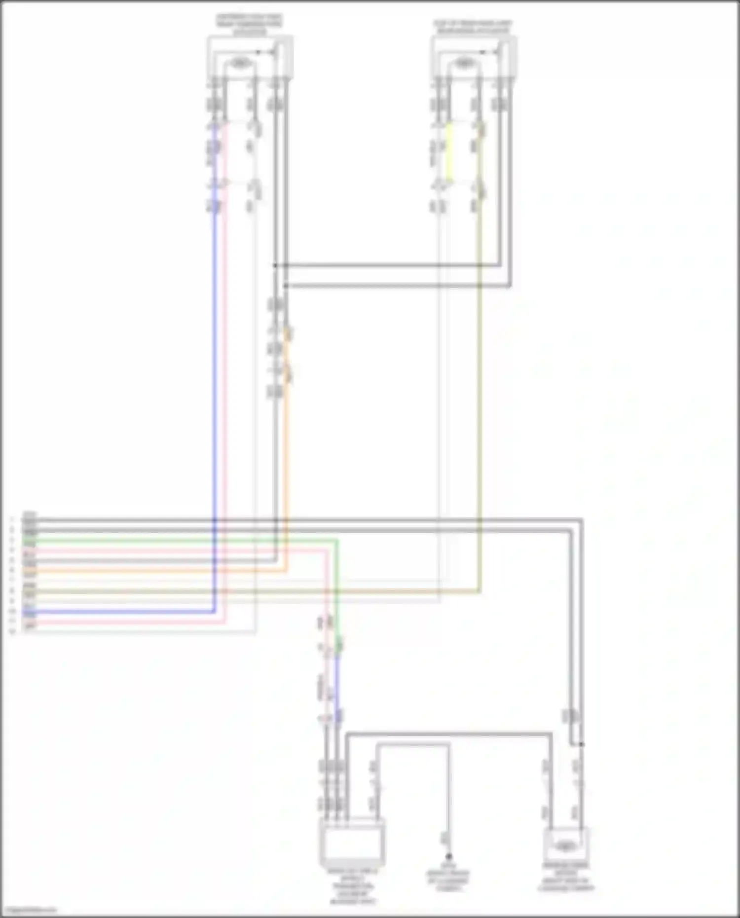 Wiring diagram blu/blk for Kia Carnival IV facelift (2023-2024) (70 of 95)
