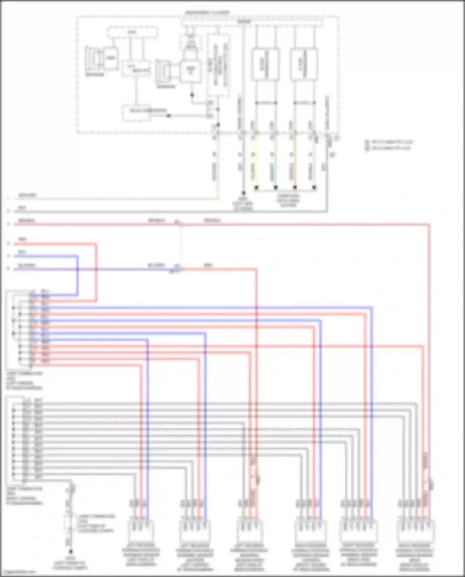 Wiring diagram buck converter for Kia Carnival IV facelift (2023-2024) (8 of 10)