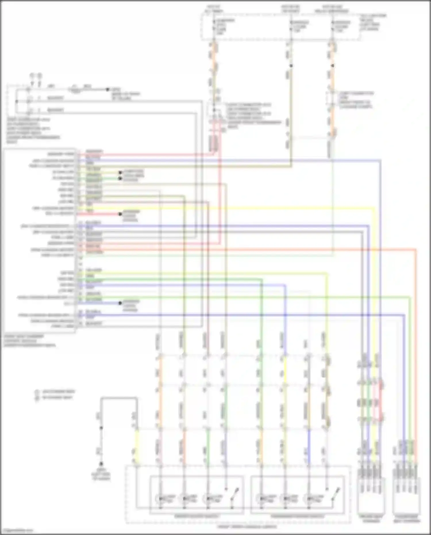 Wiring diagram gry/org for Kia Carnival IV facelift (2023-2024) (34 of 69)