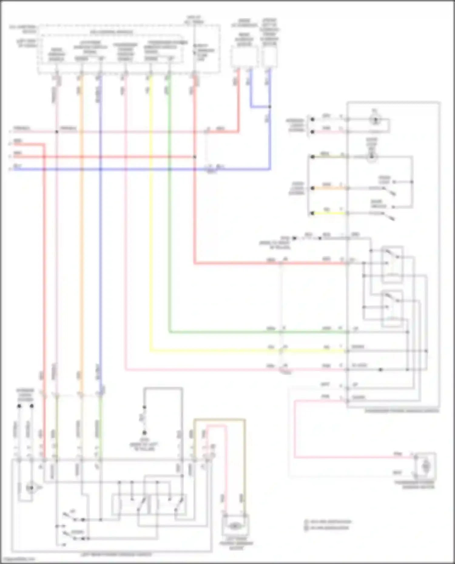Wiring diagram hot at all times for Kia Carnival IV facelift (2023-2024) (66 of 80)