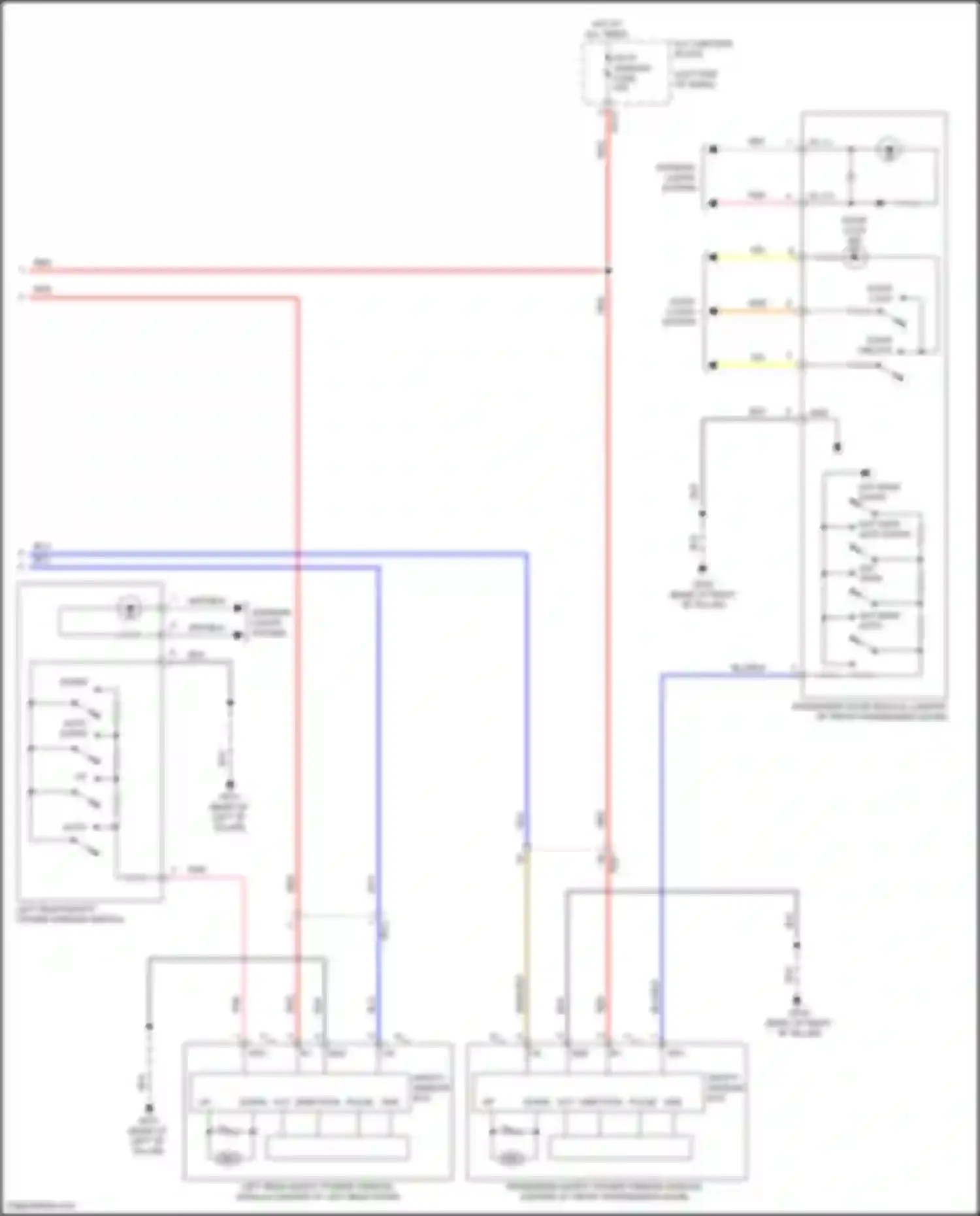 Wiring diagram icu-c for Kia Carnival IV facelift (2023-2024) (40 of 46)