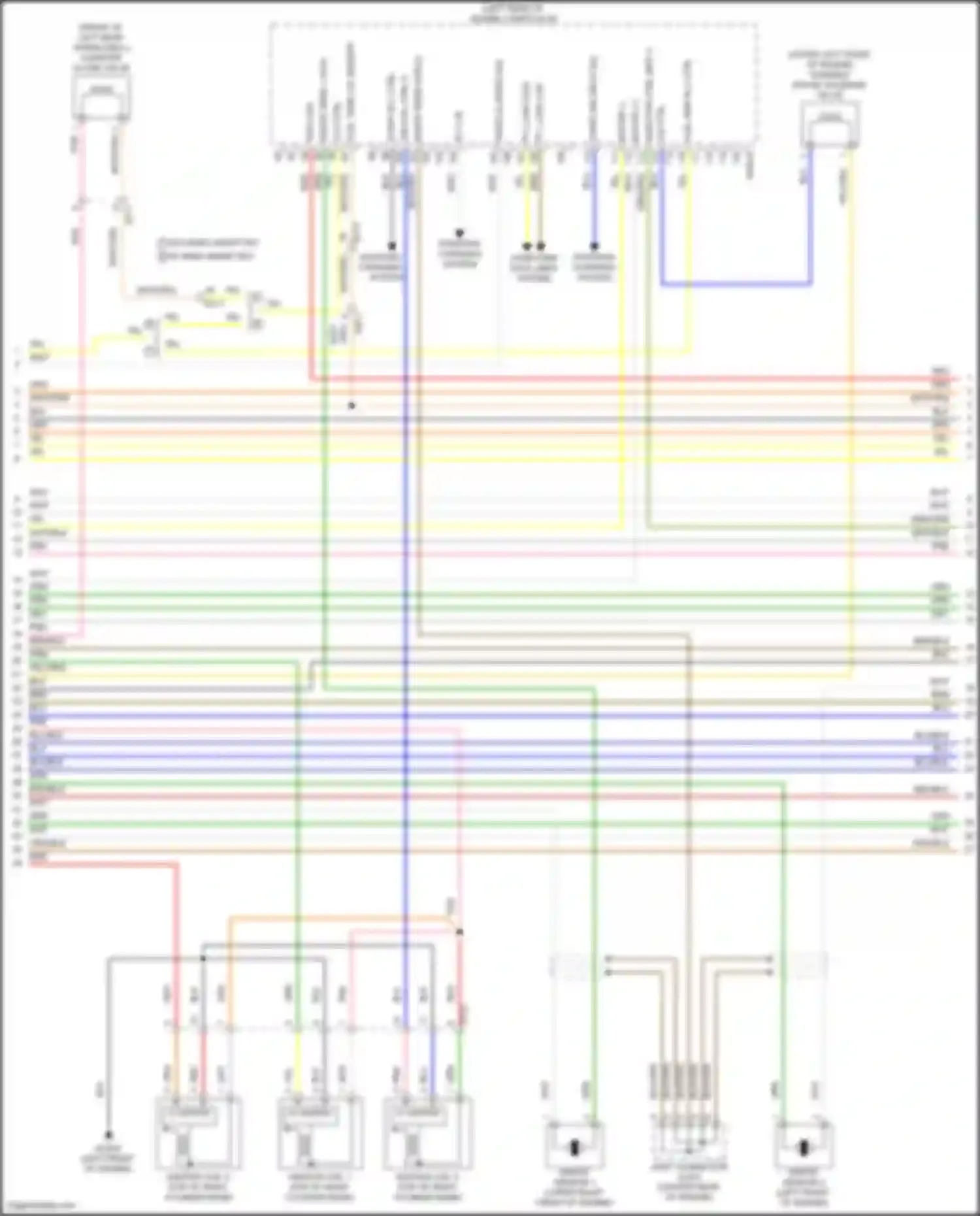 Wiring diagram ignition coil 1 for Kia Carnival IV facelift (2023-2024) (2 of 2)