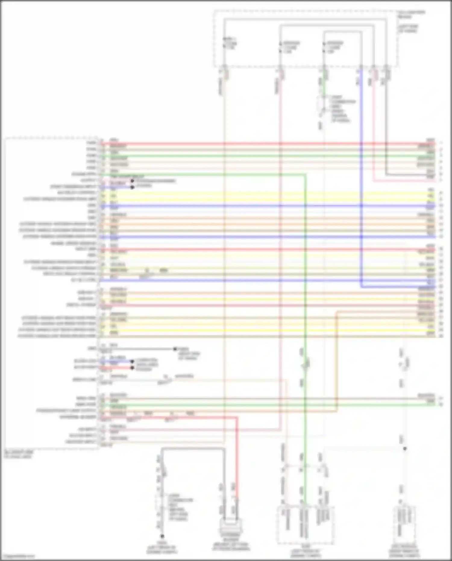 Wiring diagram immo k-line for Kia Carnival IV facelift (2023-2024) (1 of 2)