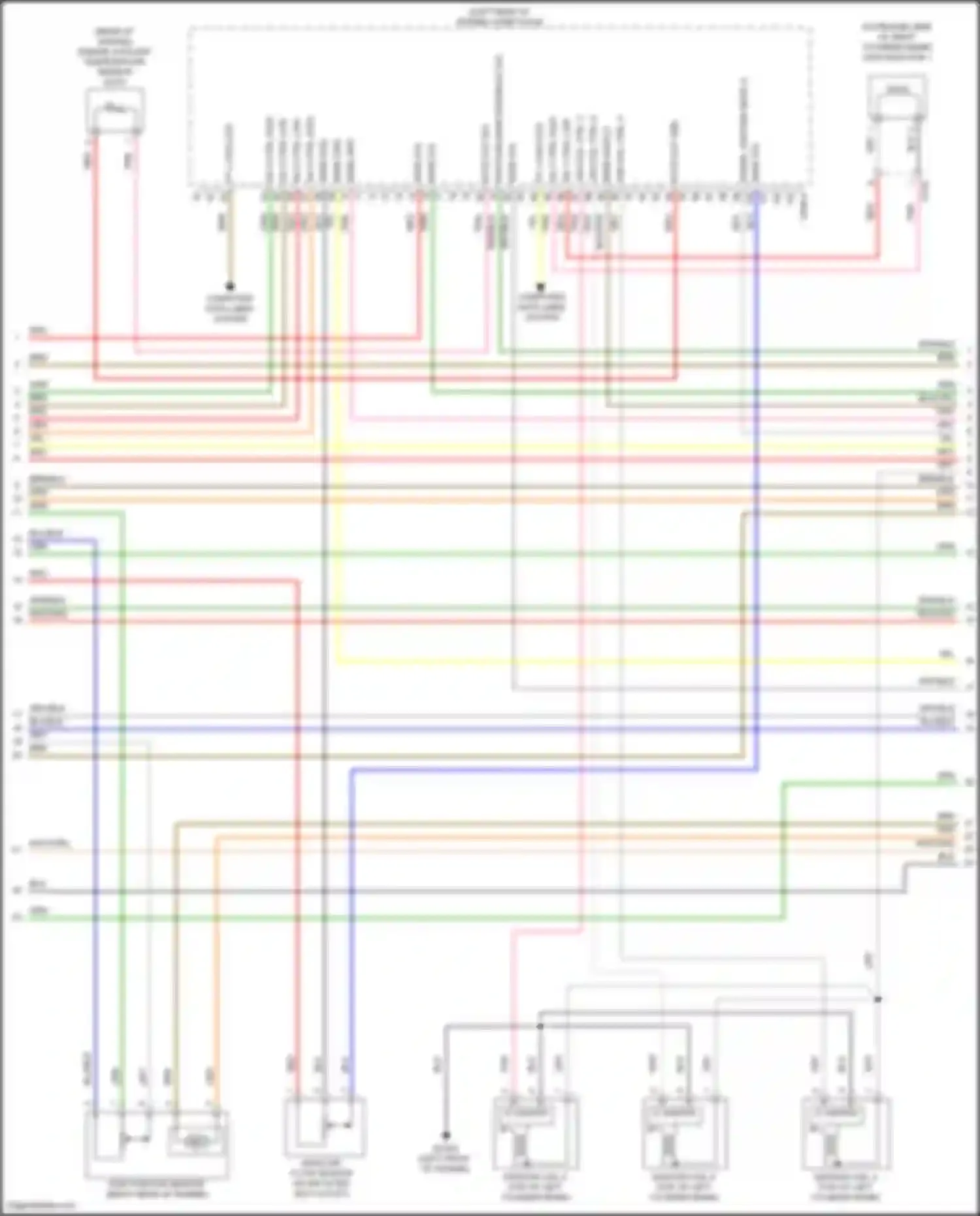 Wiring diagram inj 4 ctrl high for Kia Carnival IV facelift (2023-2024) (1 of 1)
