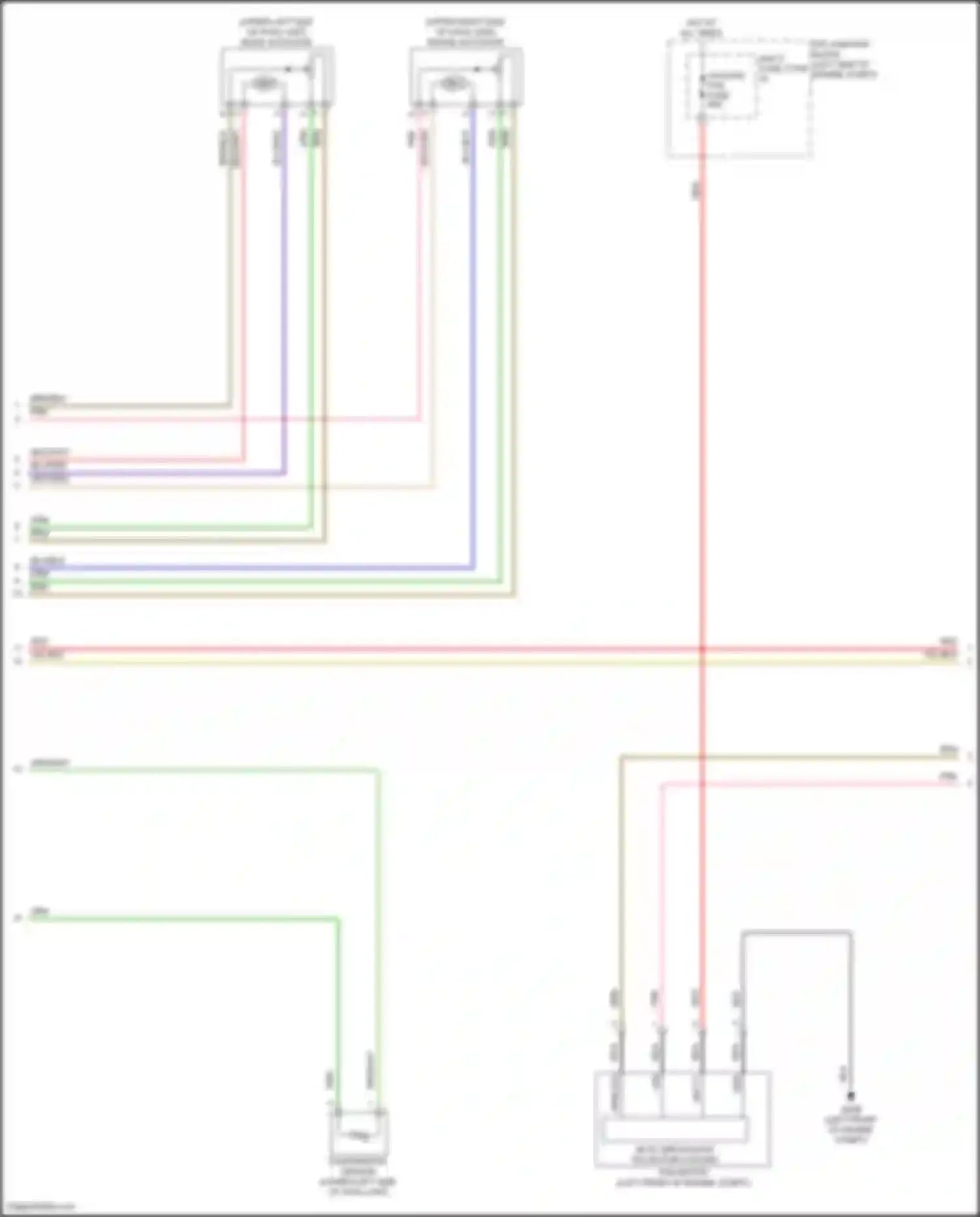 Wiring diagram pwm sig for Kia Carnival IV facelift (2023-2024) (3 of 3)