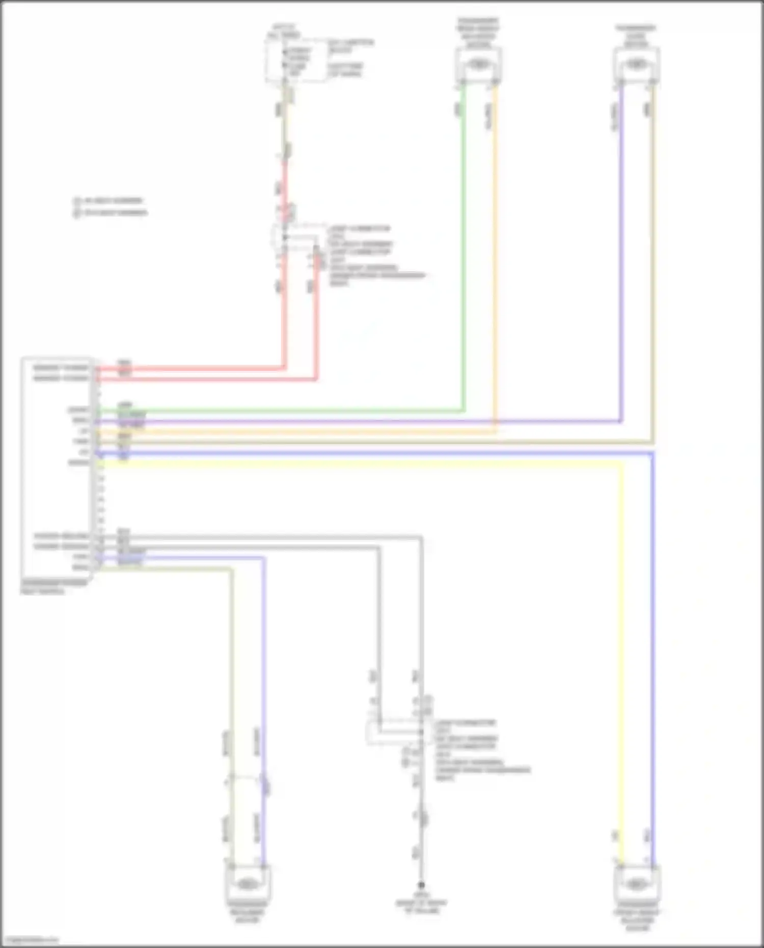 Wiring diagram red for Kia Carnival IV facelift (2023-2024) (86 of 157)