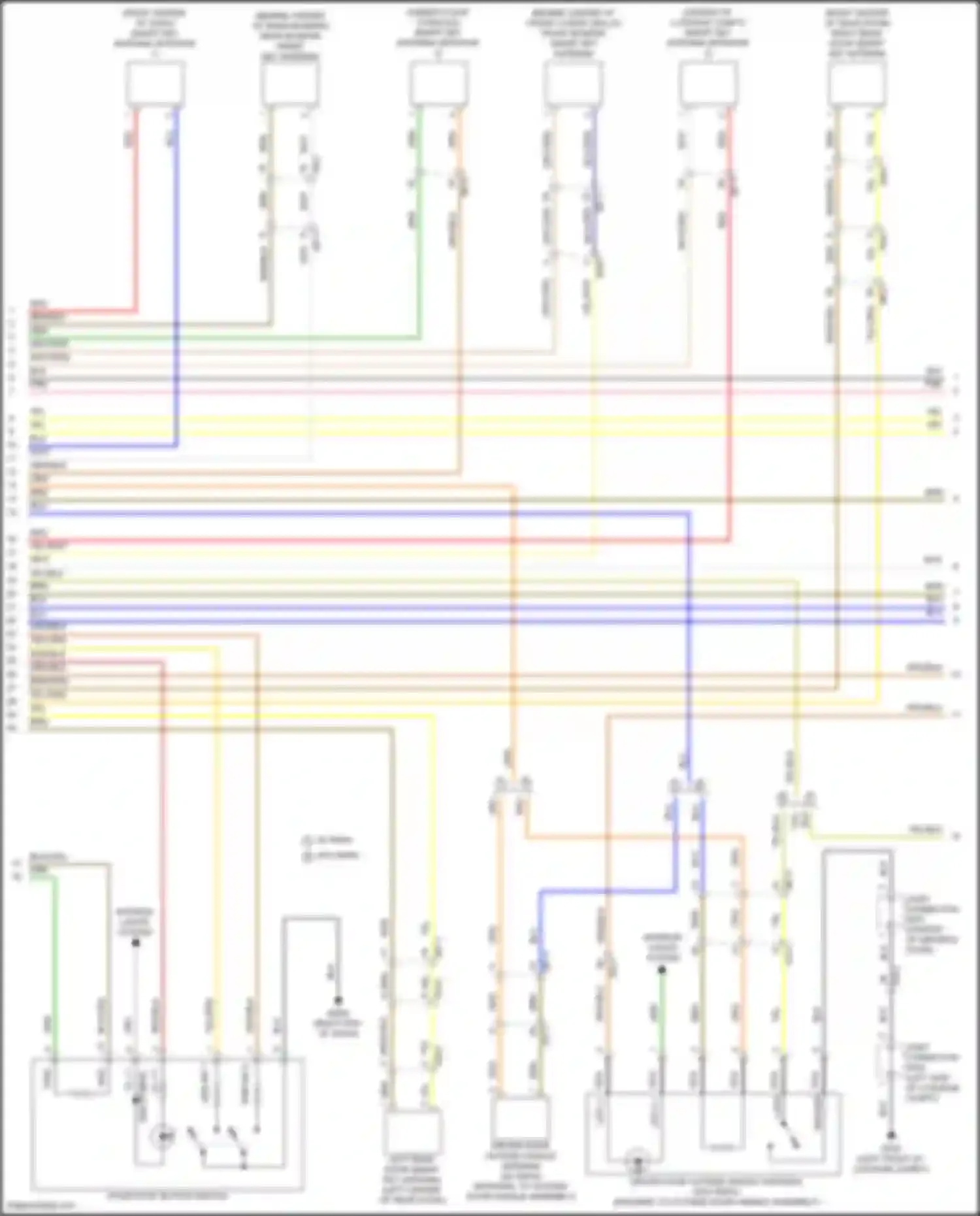 Wiring diagram ssb symbol for Kia Carnival IV facelift (2023-2024) (1 of 1)
