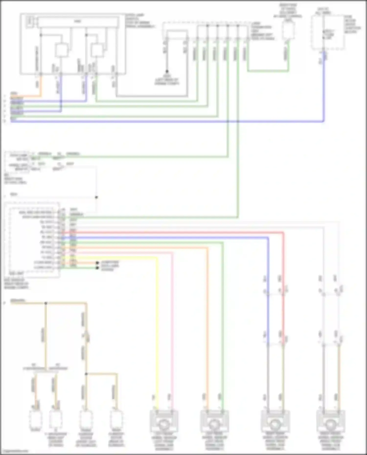 Carnival Kia IV (2020-2024): Cruise control circuit (2 of 2)