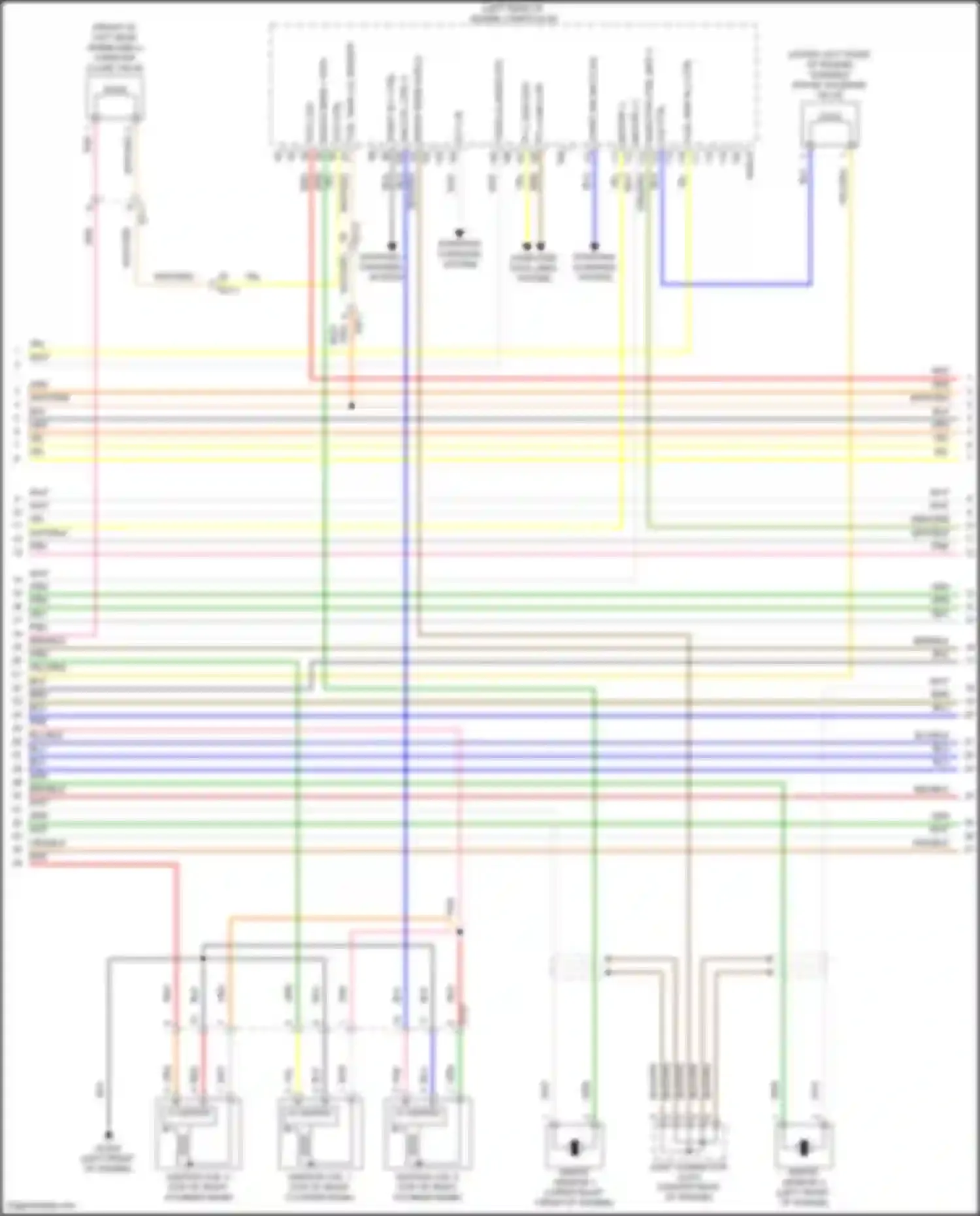 Carnival Kia IV (2020-2024): Wiring diagram engine performance 3.5l (6 of 8)