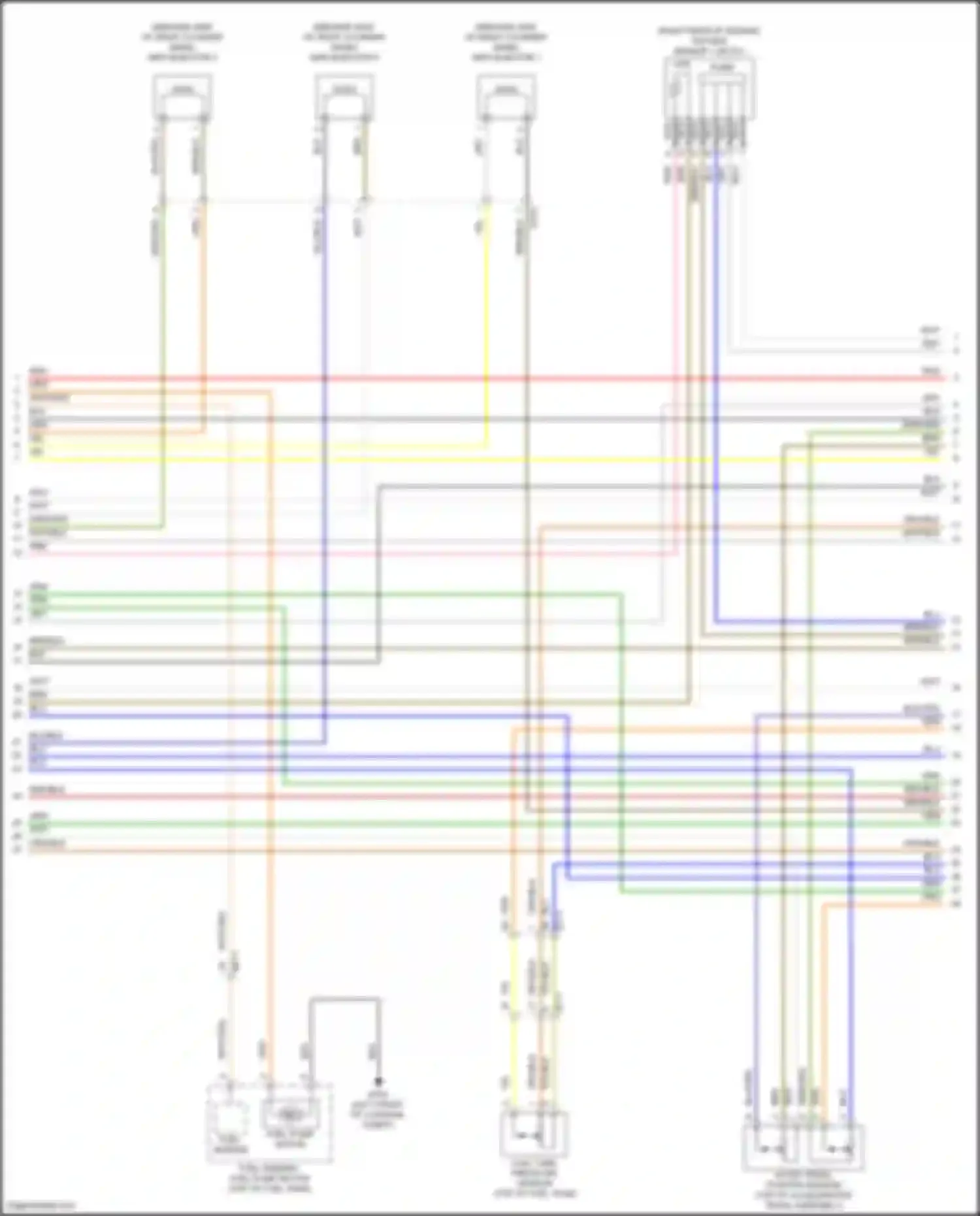 Carnival Kia IV (2020-2024): Wiring diagram engine performance 3.5l (7 of 8)