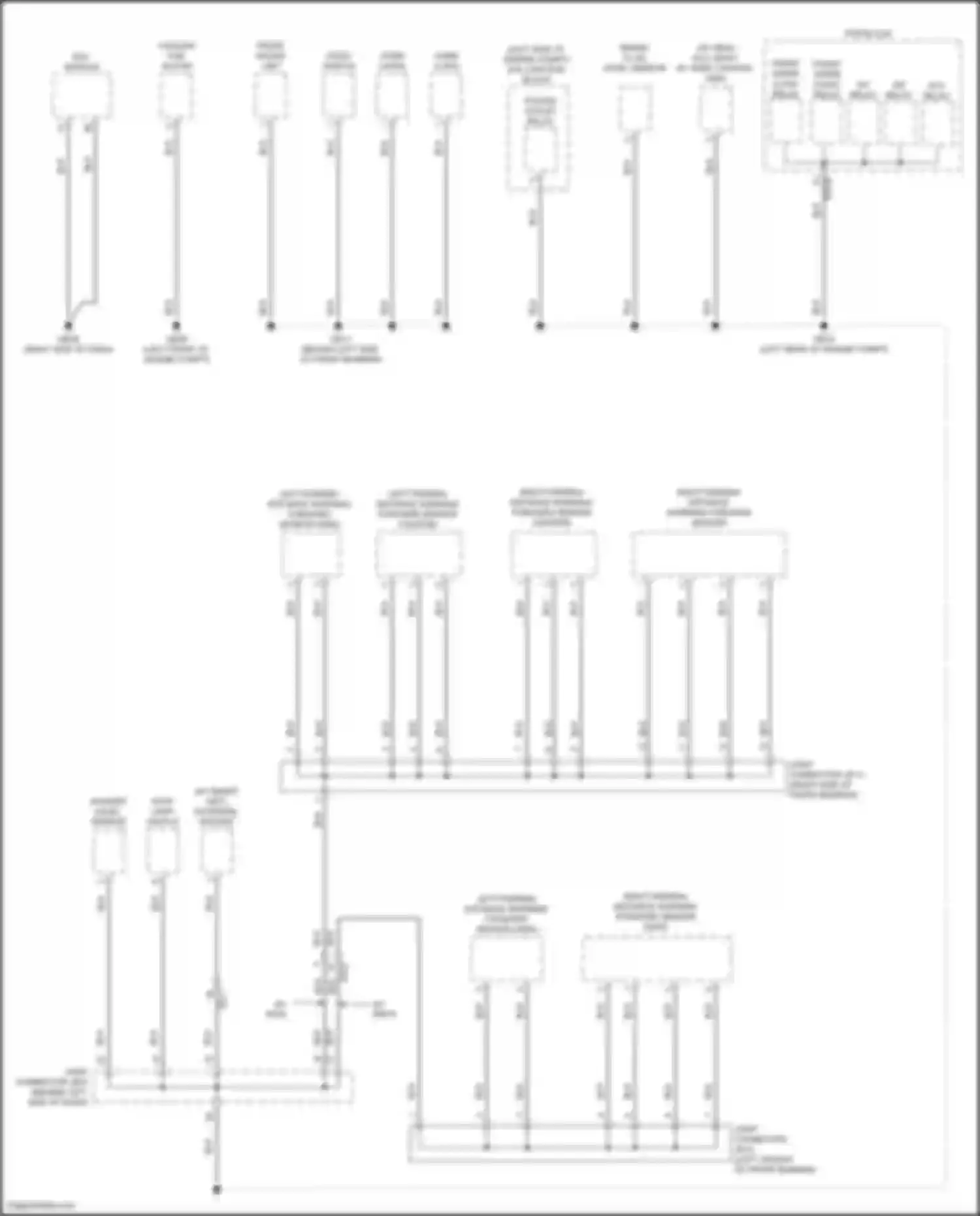 Carnival Kia IV (2020-2024): Ground distribution circuit (4 of 10)