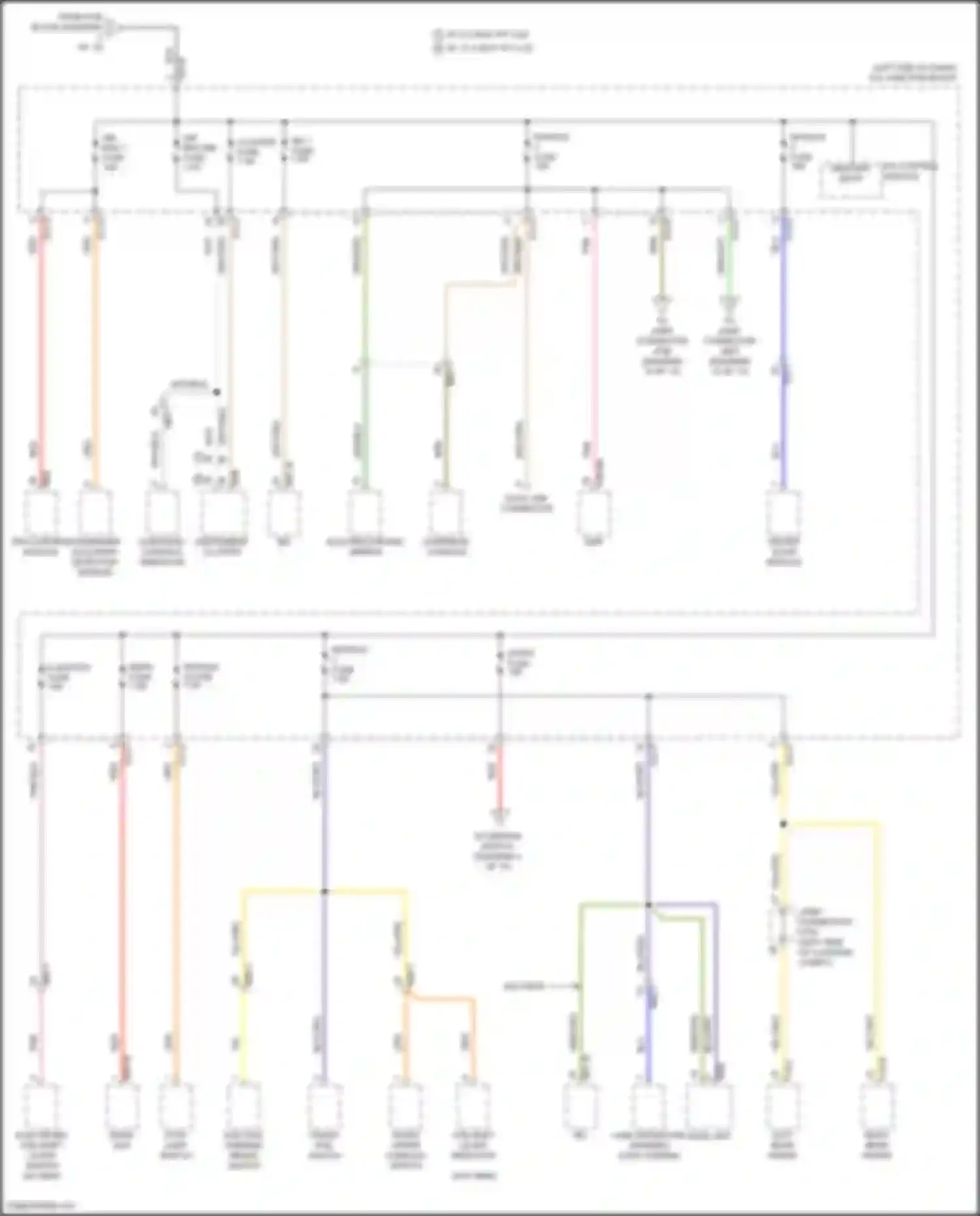 Wiring diagram atm shift lever indicator for Kia Carnival IV (2020-2024) (4 of 6)