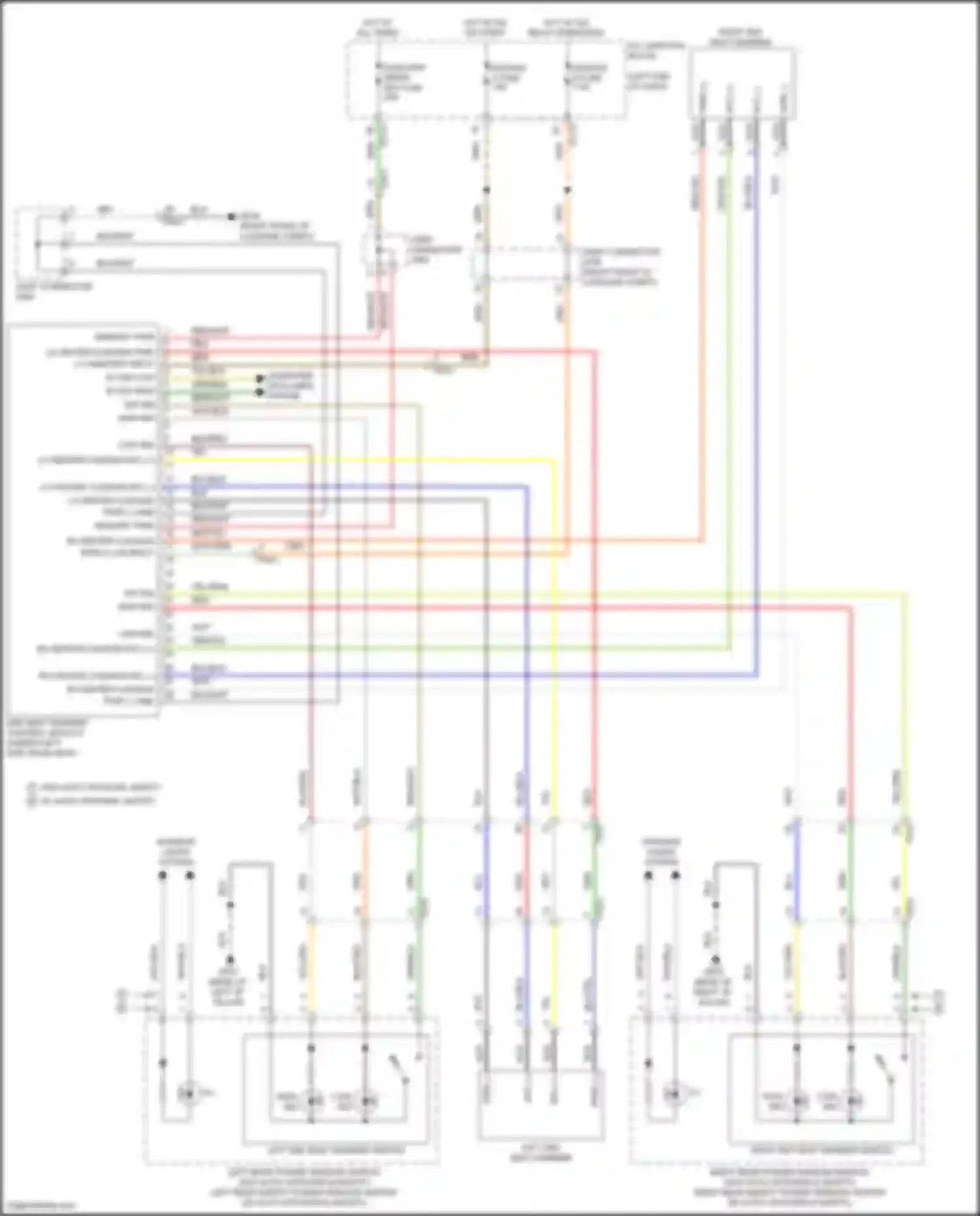 Wiring diagram module 8 fuse for Kia Carnival IV (2020-2024)