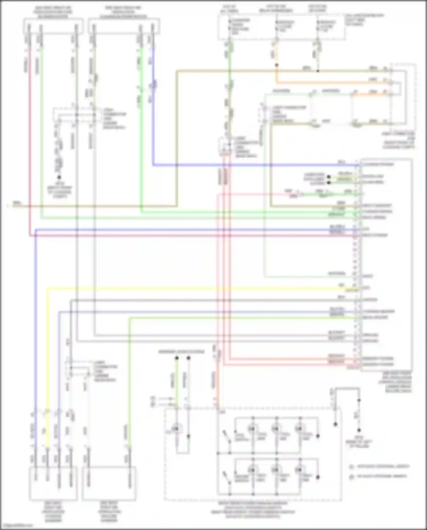 Wiring diagram blu/yel for Kia Carnival IV (2020-2024) (4 of 6)