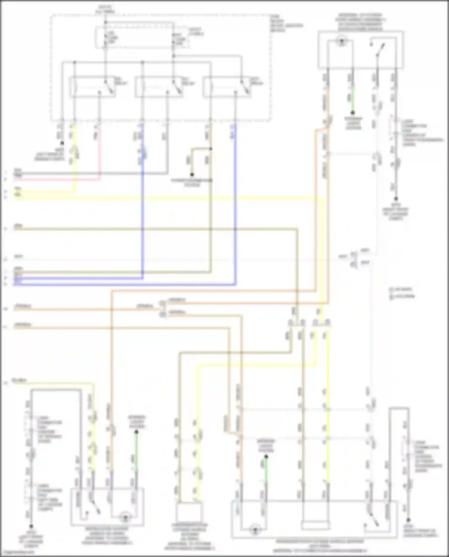 Wiring diagram brn for Kia Carnival IV (2020-2024) (29 of 109)