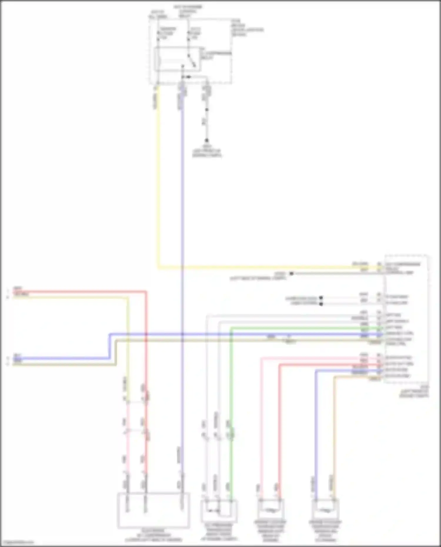 Wiring diagram ects out sig for Kia Carnival IV (2020-2024) (1 of 4)