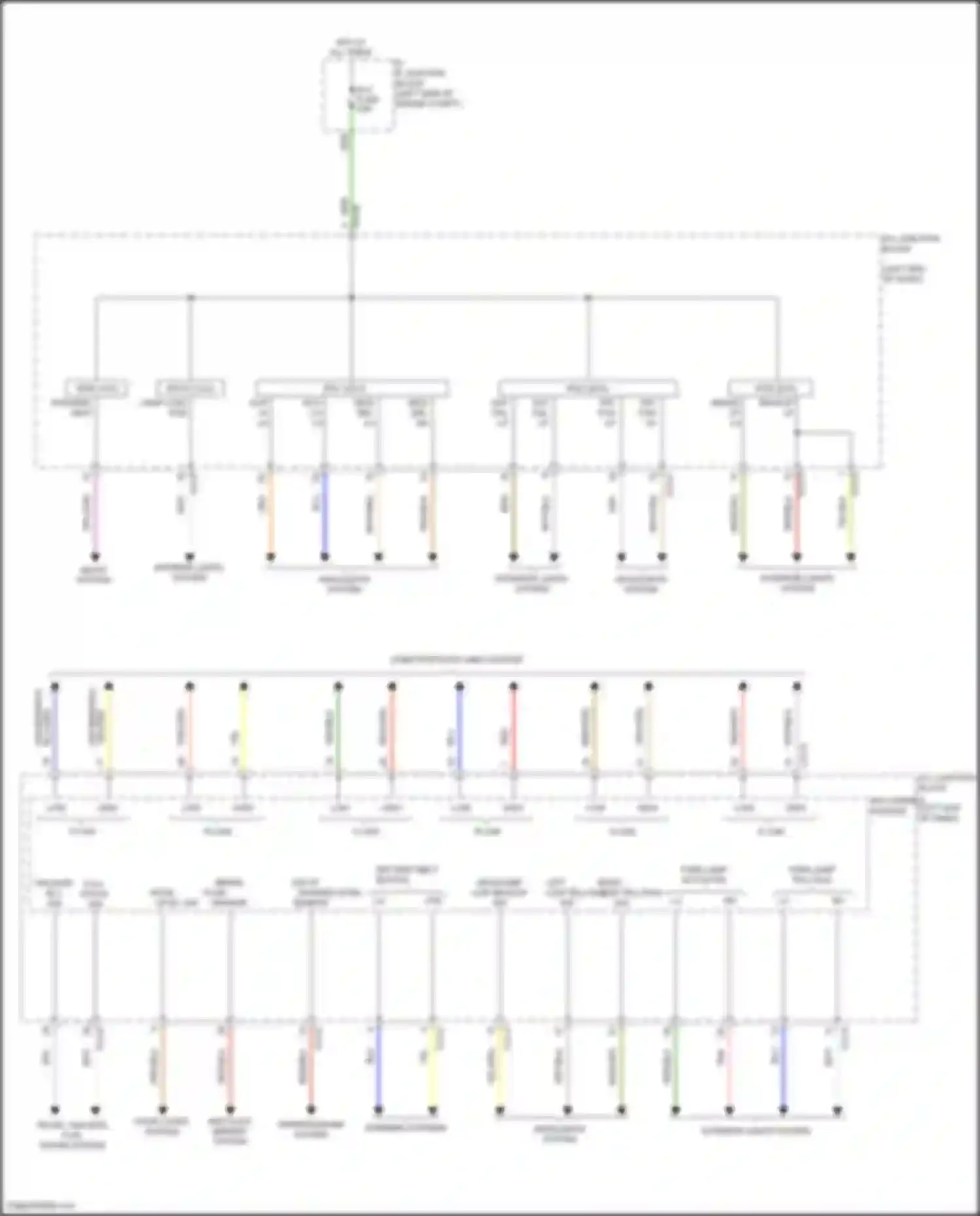Wiring diagram ext tail lp fl for Kia Carnival IV (2020-2024) (1 of 1)