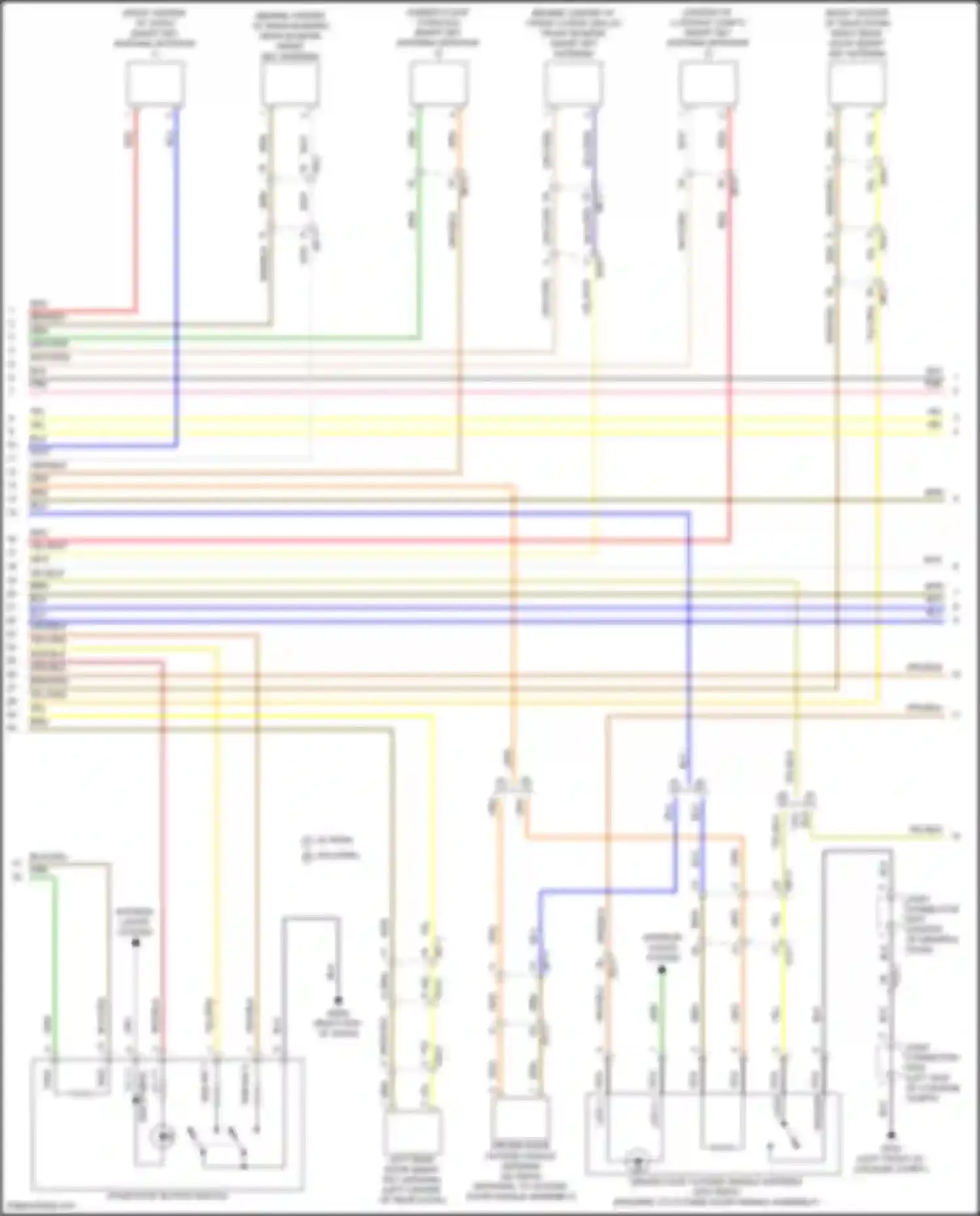 Wiring diagram gry/org for Kia Carnival IV (2020-2024) (16 of 69)
