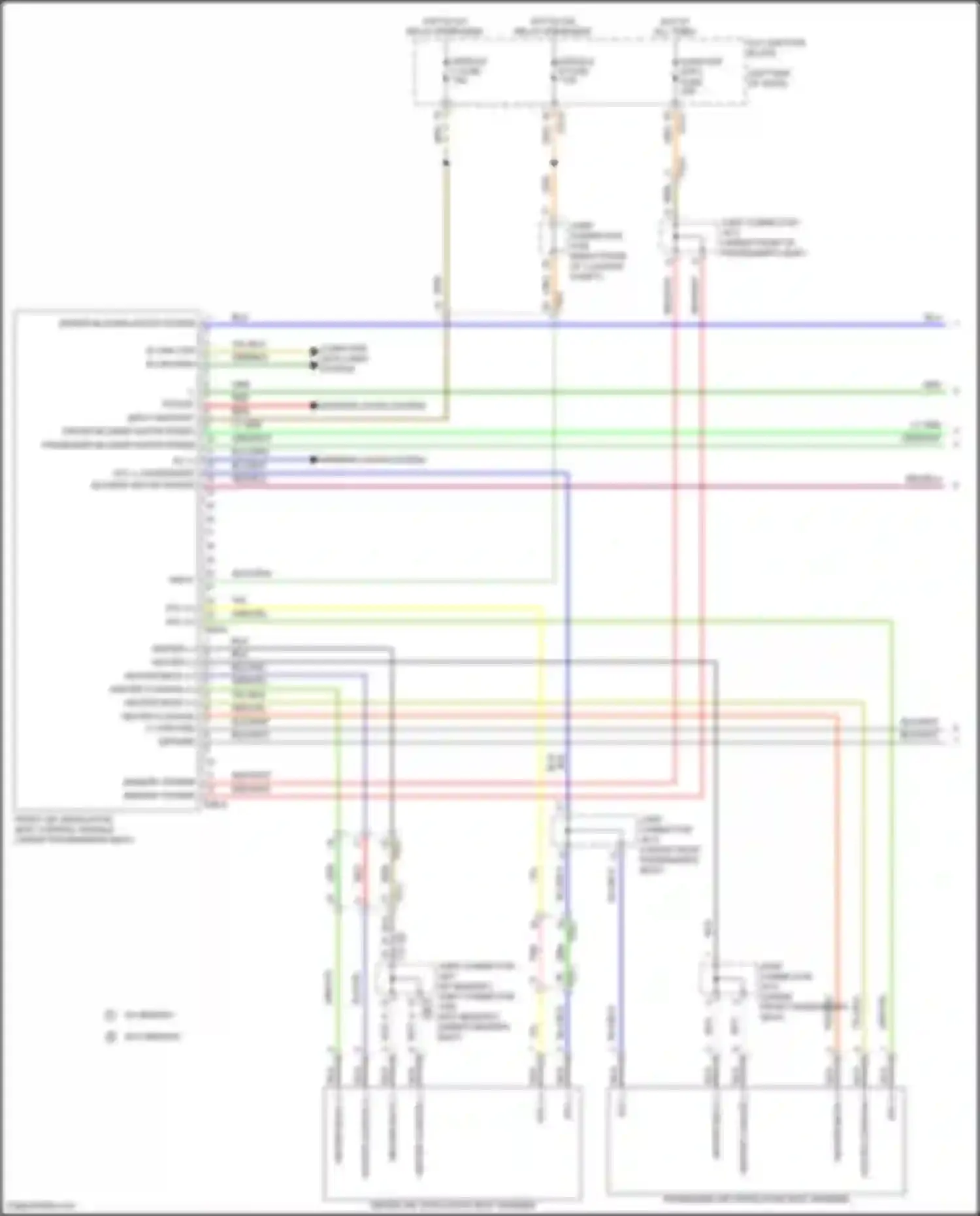 Wiring diagram heater back for Kia Carnival IV (2020-2024) (1 of 1)