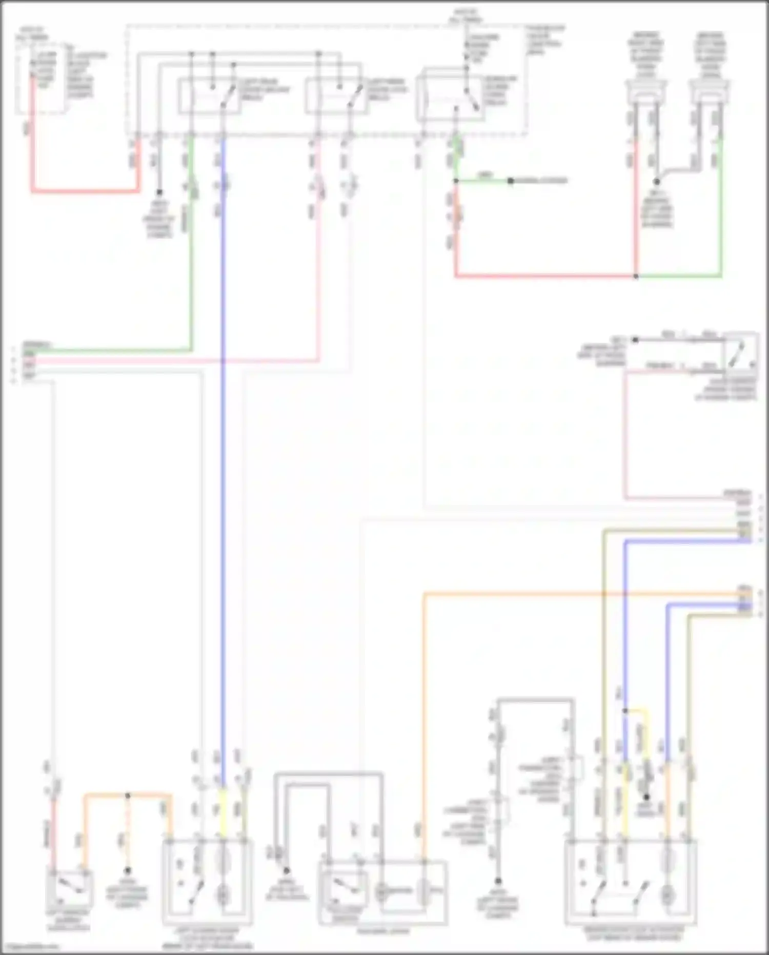 Wiring diagram e/r junction block for Kia Carnival IV (2020-2024)