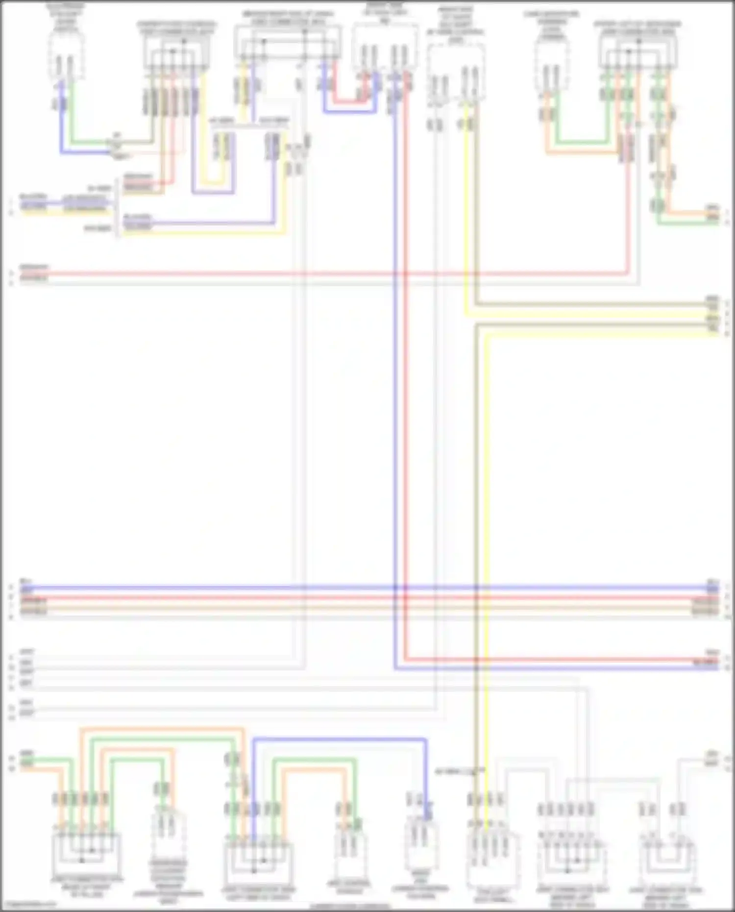 Wiring diagram passenger occupant detection sensor for Kia Carnival IV (2020-2024) (1 of 4)