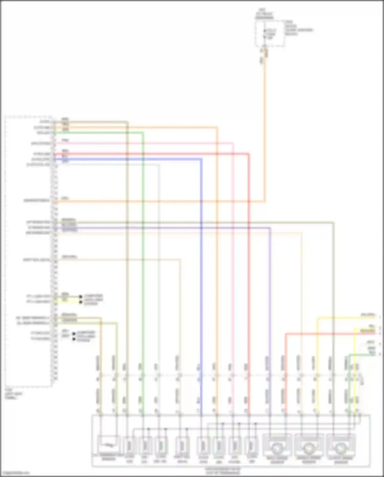 Wiring diagram red for Kia Carnival IV (2020-2024) (74 of 159)