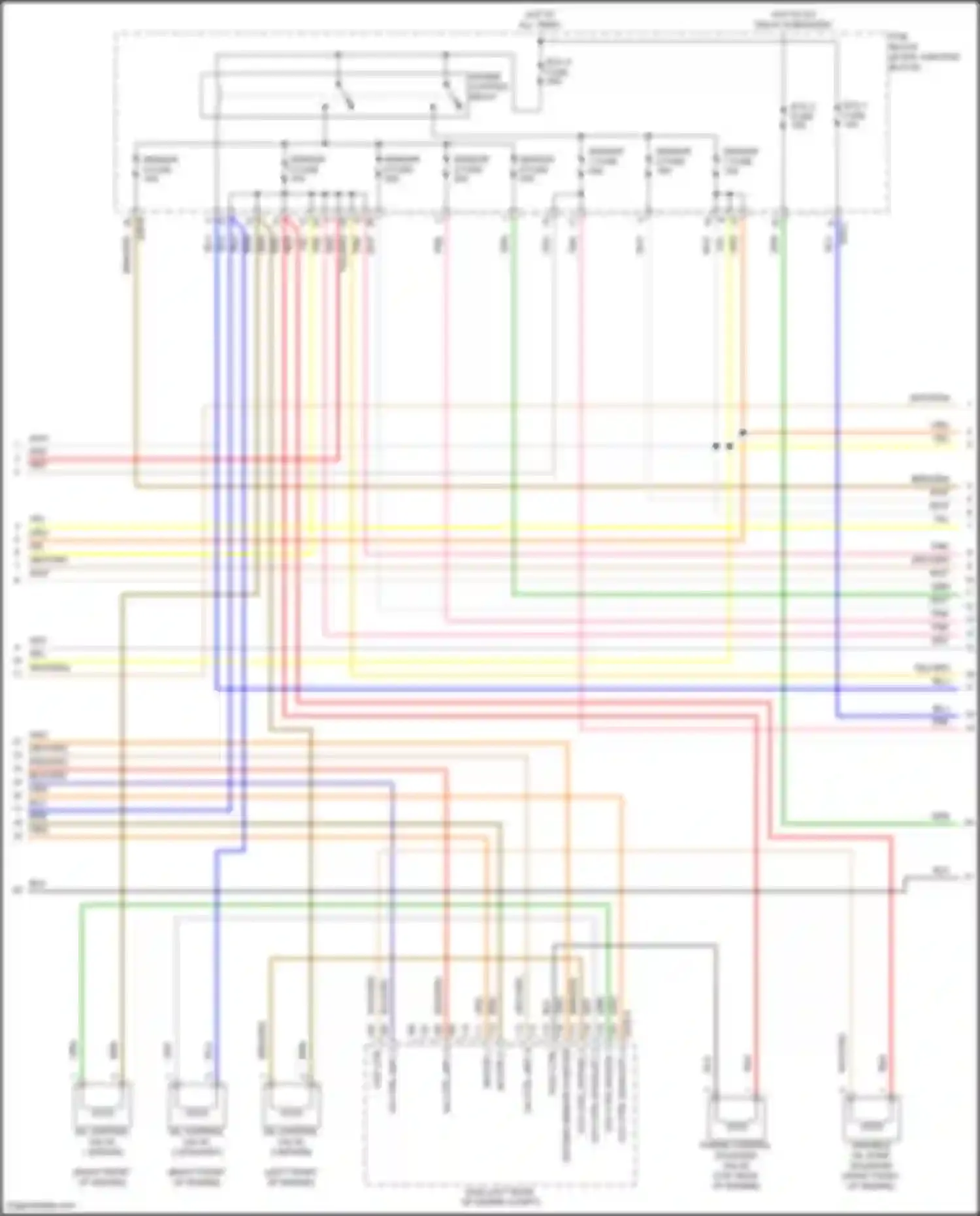 Wiring diagram sensor 3 fuse for Kia Carnival IV (2020-2024) (1 of 1)