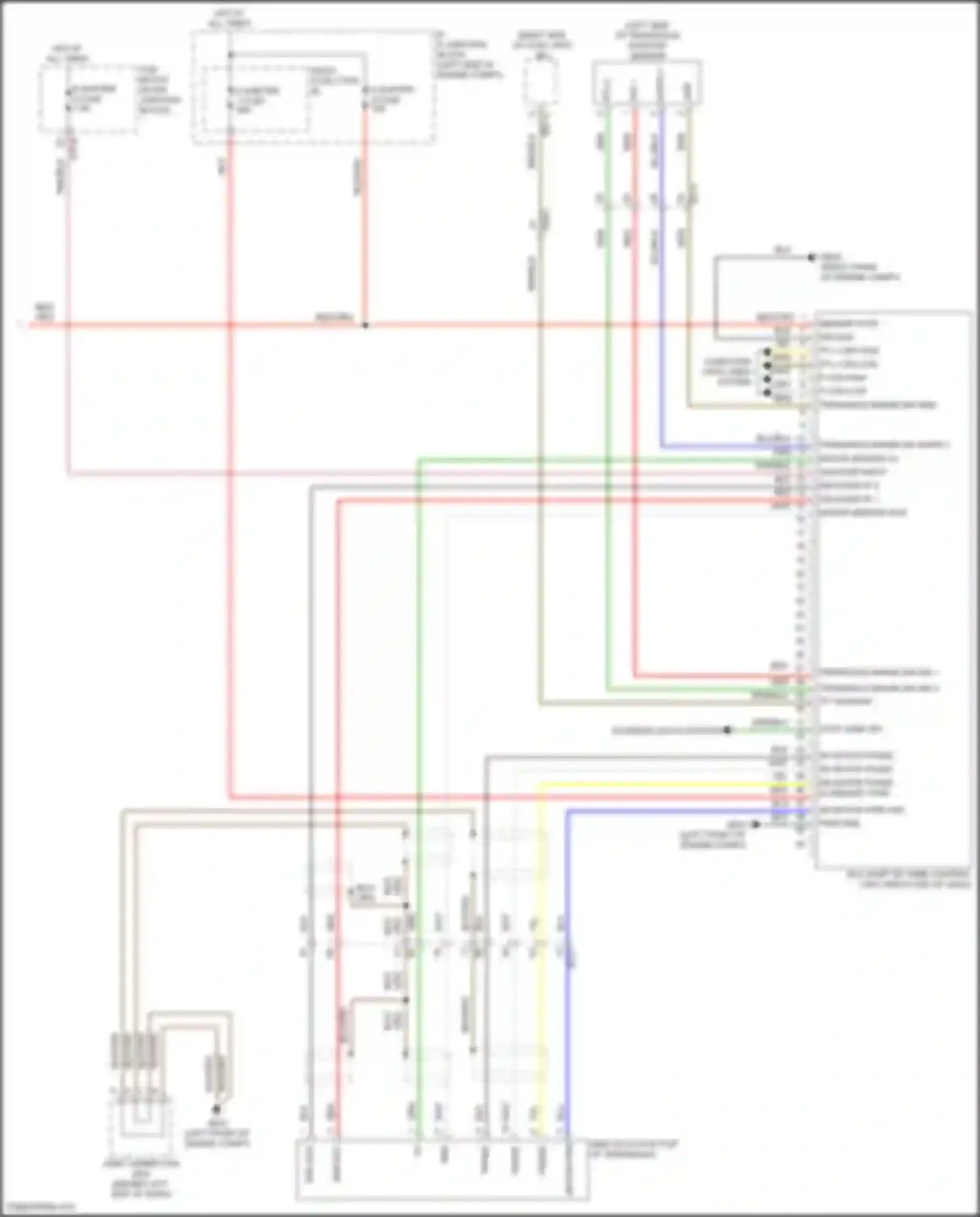 Wiring diagram encoder i/p 1 for Kia Carnival IV (2020-2024)