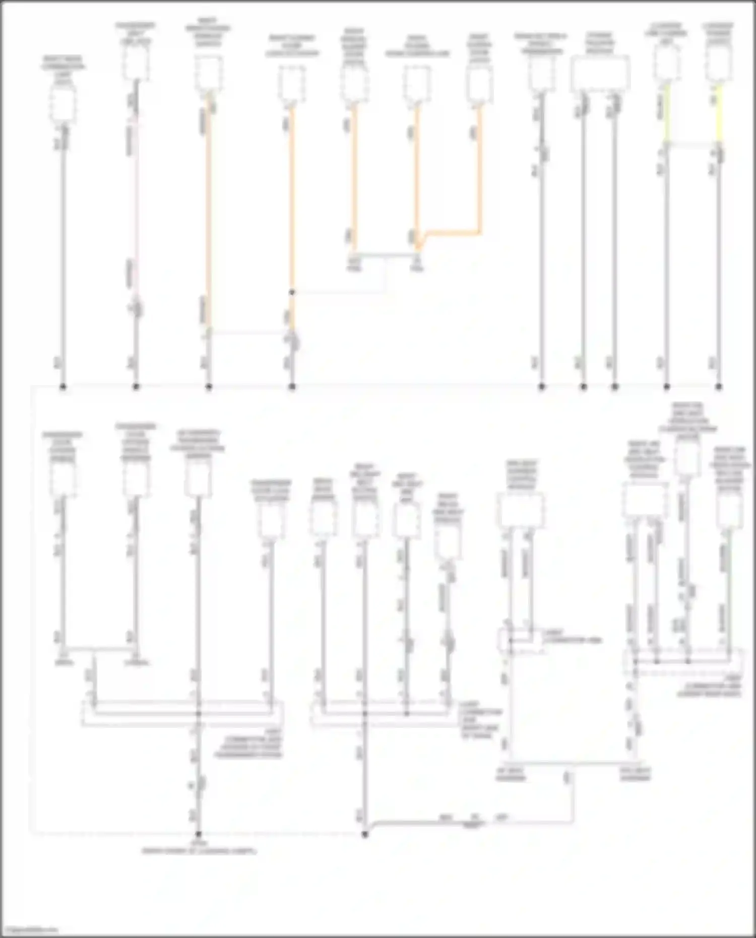 Wiring diagram w/ memory for Kia Carnival IV (2020-2024)