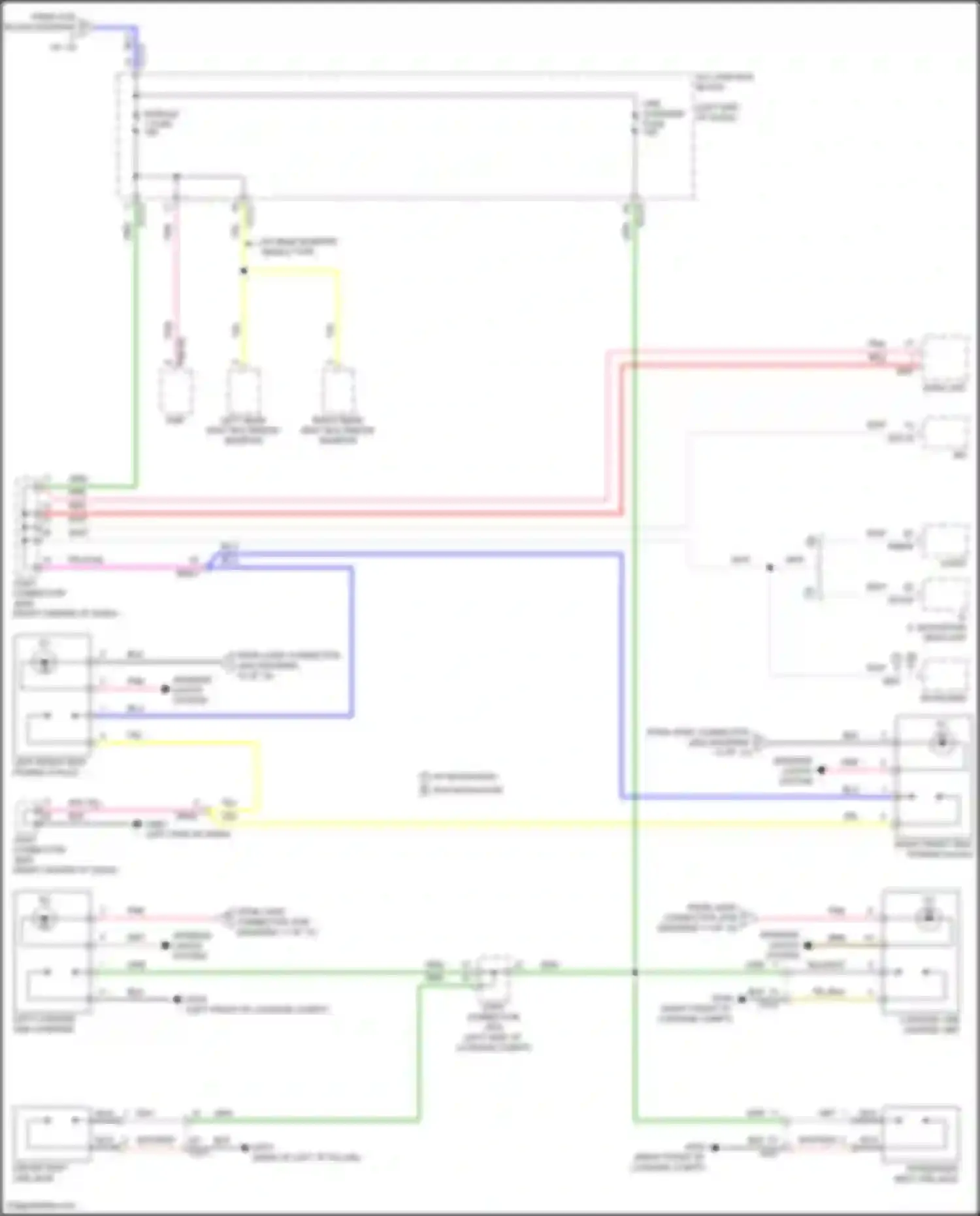 Wiring diagram yel/blk for Kia Carnival IV (2020-2024) (49 of 67)