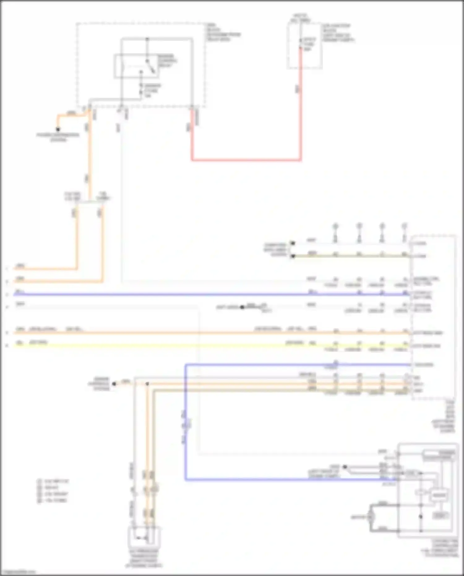Wiring diagram 2.0l mpi 2.0l gdi a/t 2.0l gdi m/t 1.6l turbo for Kia Cerato III facelift (2016-2021) (1 of 1)