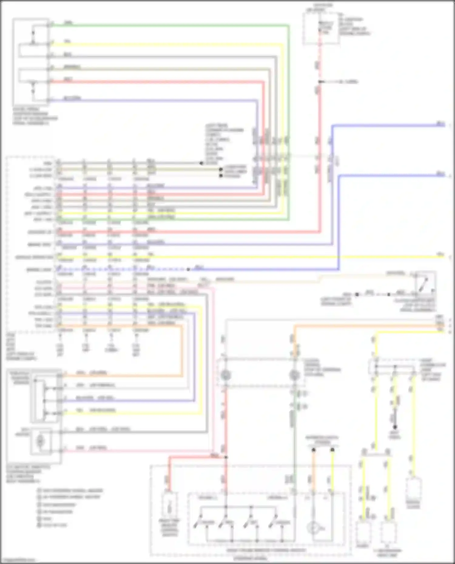 Wiring diagram clock- spring for Kia Cerato III facelift (2016-2021) (1 of 14)