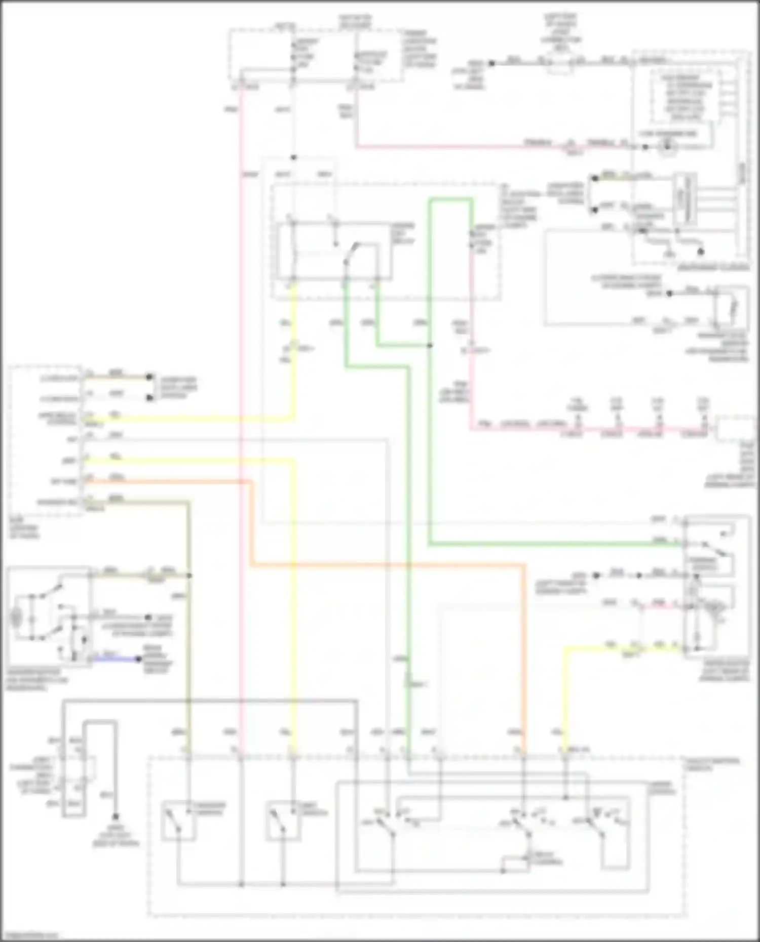 Wiring diagram computer data lines system for Kia Cerato III facelift (2016-2021) (37 of 65)